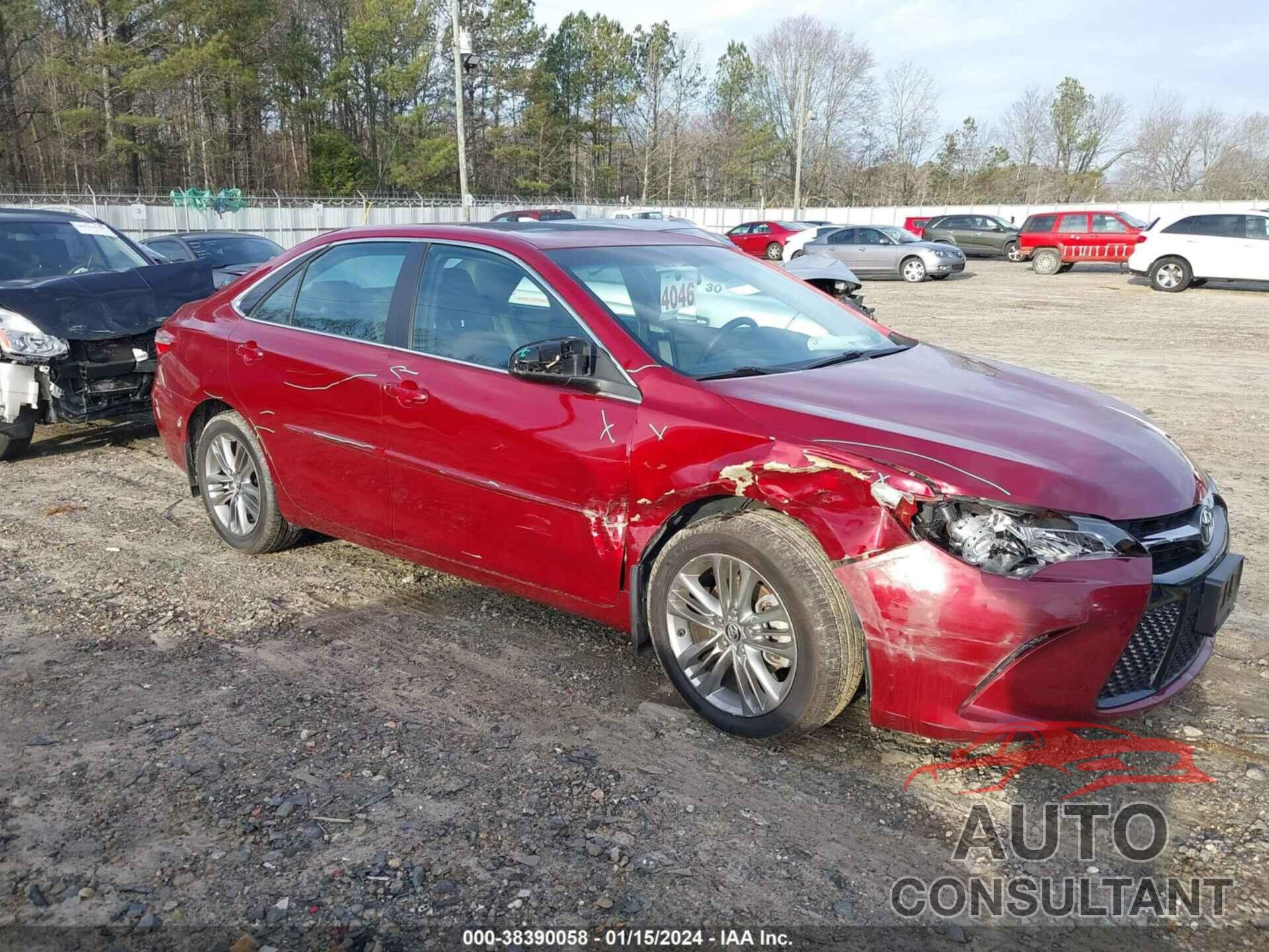 TOYOTA CAMRY 2016 - 4T1BF1FK9GU515731