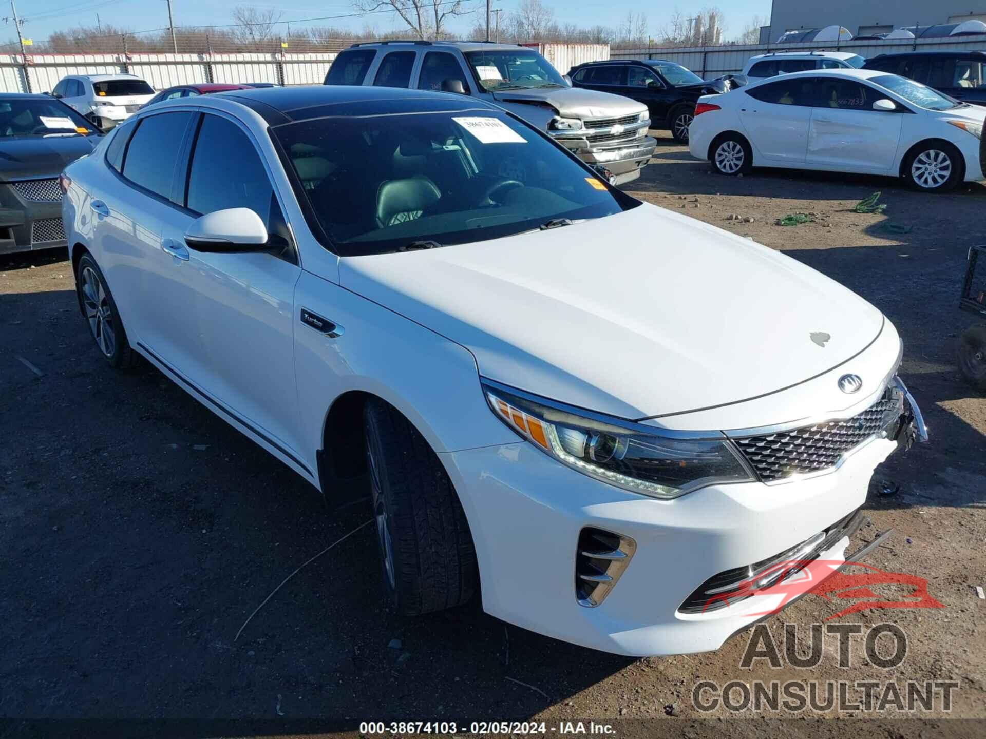 KIA OPTIMA 2016 - 5XXGV4L29GG048254