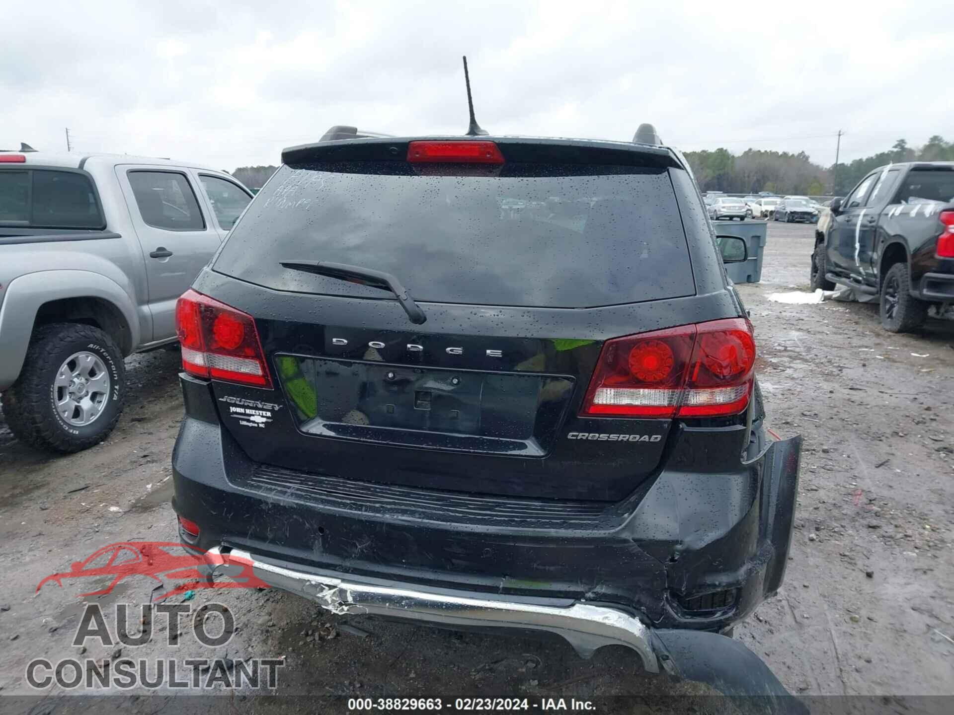 DODGE JOURNEY 2017 - 3C4PDCGG5HT677468