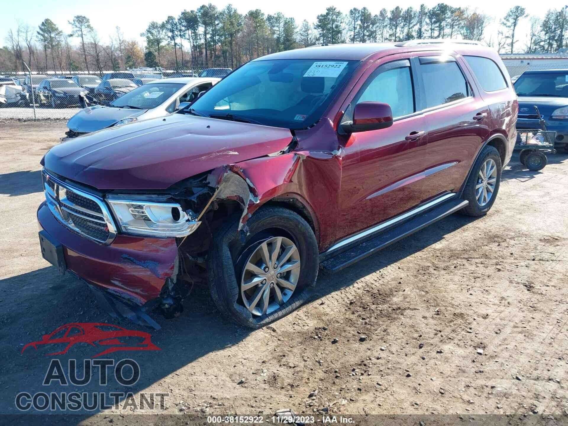 DODGE DURANGO 2018 - 1C4RDJAG2JC170065