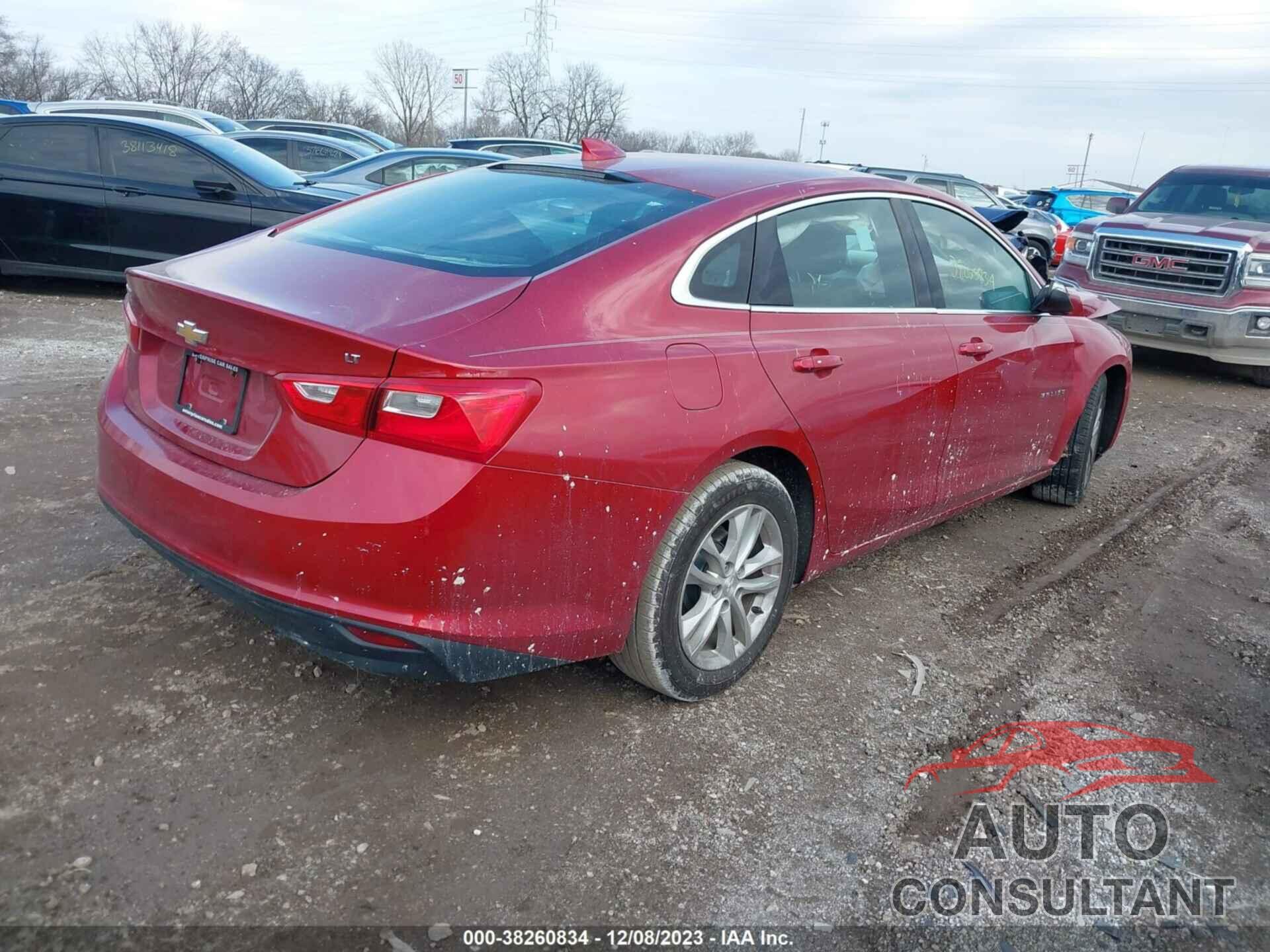 CHEVROLET MALIBU 2016 - 1G1ZE5ST4GF272676