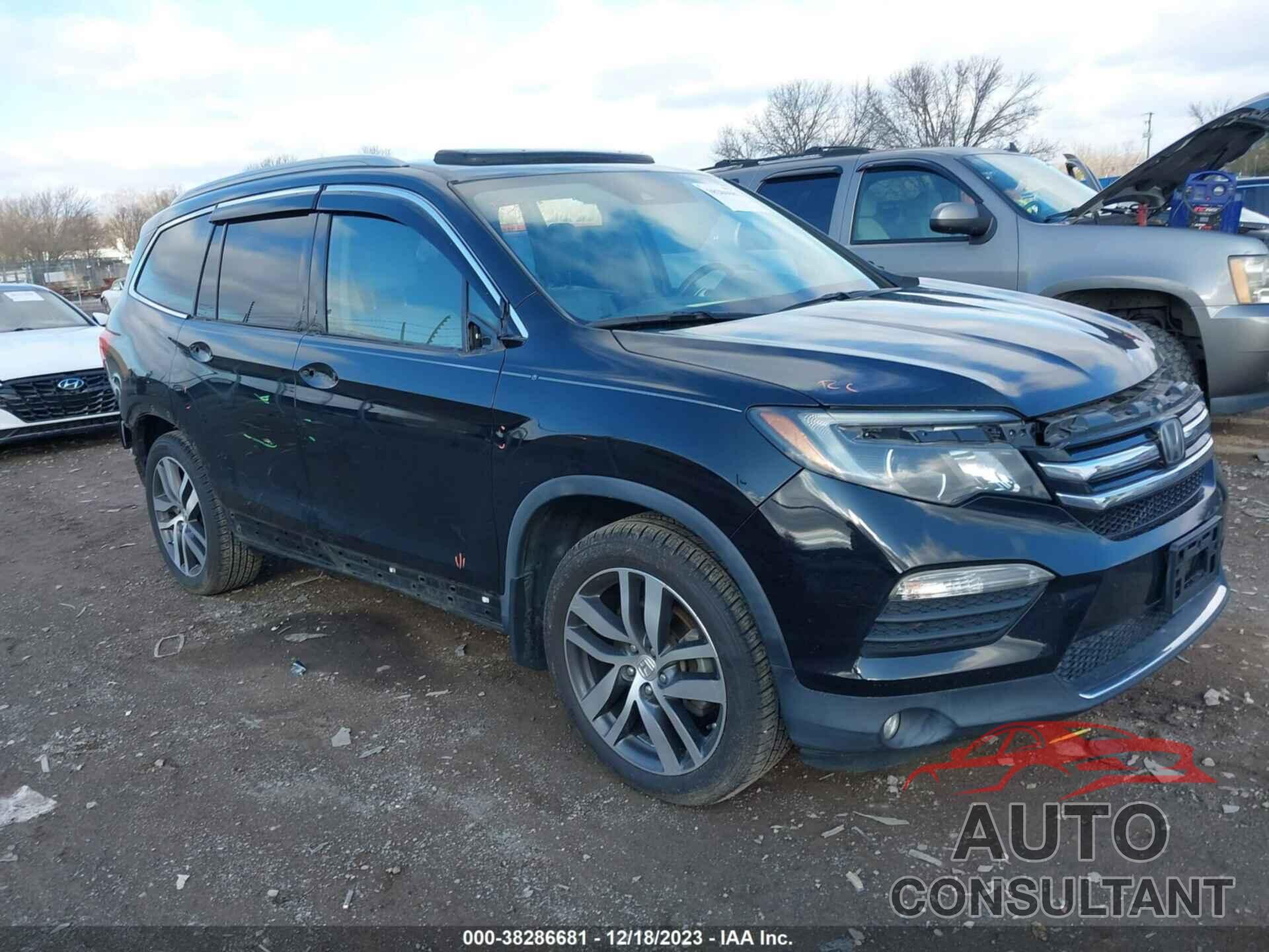 HONDA PILOT 2017 - 5FNYF5H95HB004348