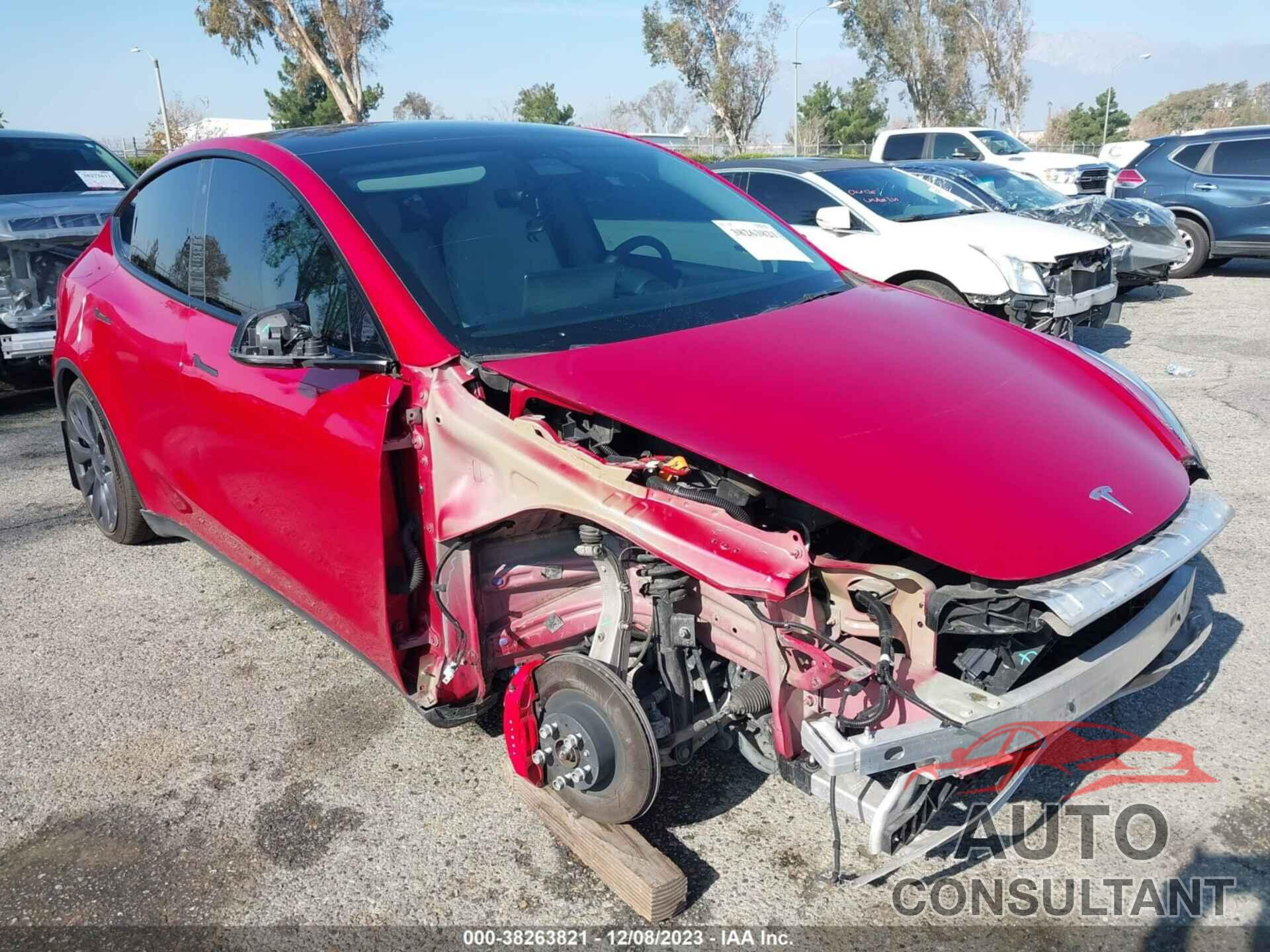 TESLA MODEL Y 2022 - 7SAYGDEF1NF348260