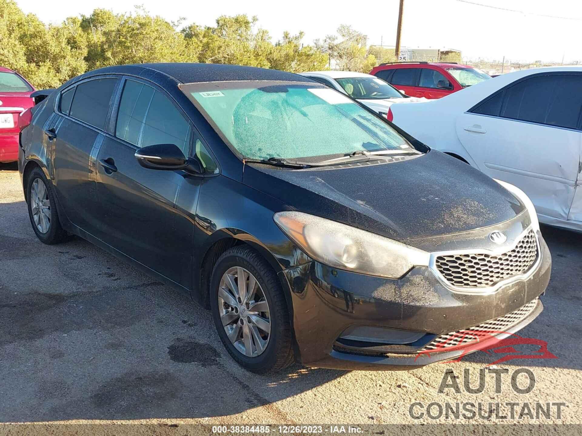 KIA FORTE 2016 - KNAFX4A6XG5594929