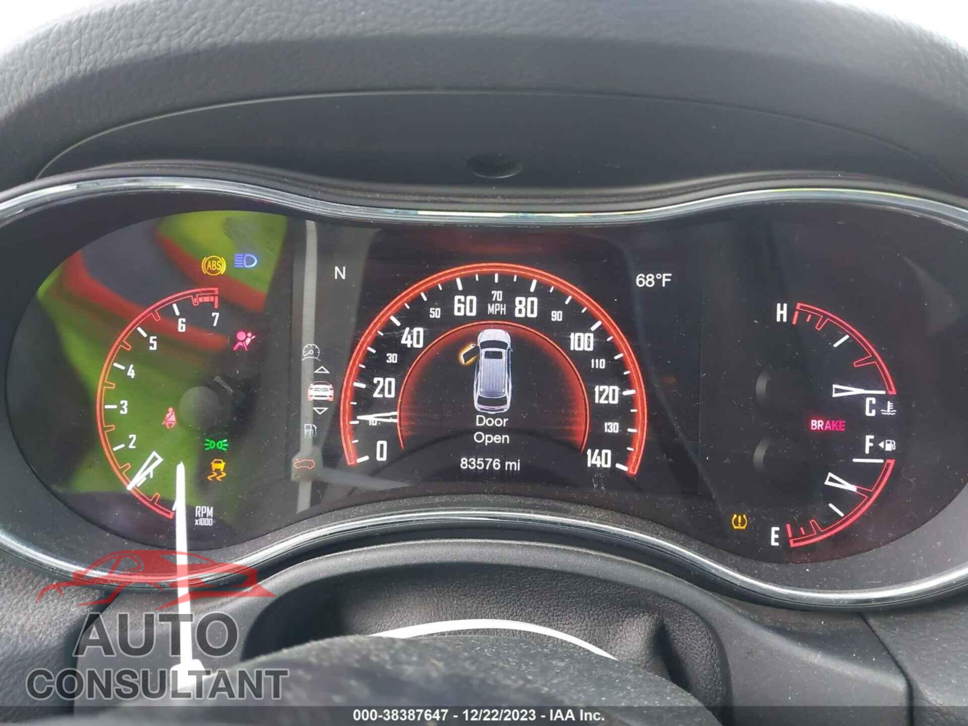 DODGE DURANGO 2017 - 1C4RDHDG5HC930679