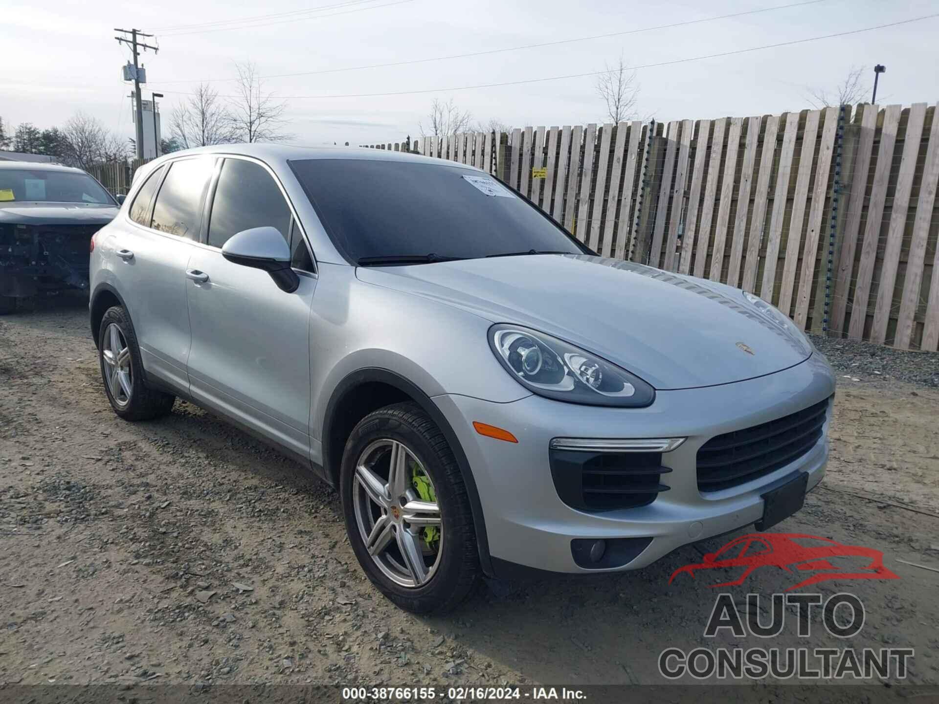 PORSCHE CAYENNE E-HYBRID 2016 - WP1AE2A20GLA61812