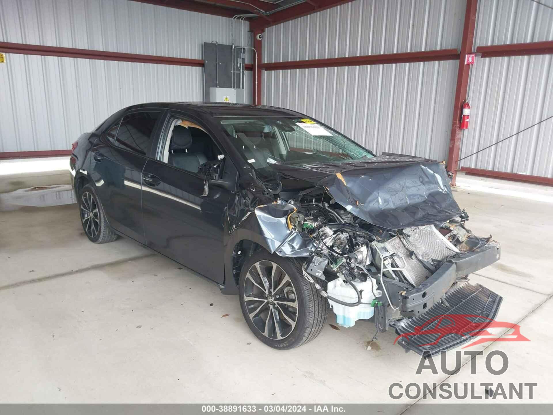 TOYOTA COROLLA 2018 - 2T1BURHE0JC072034