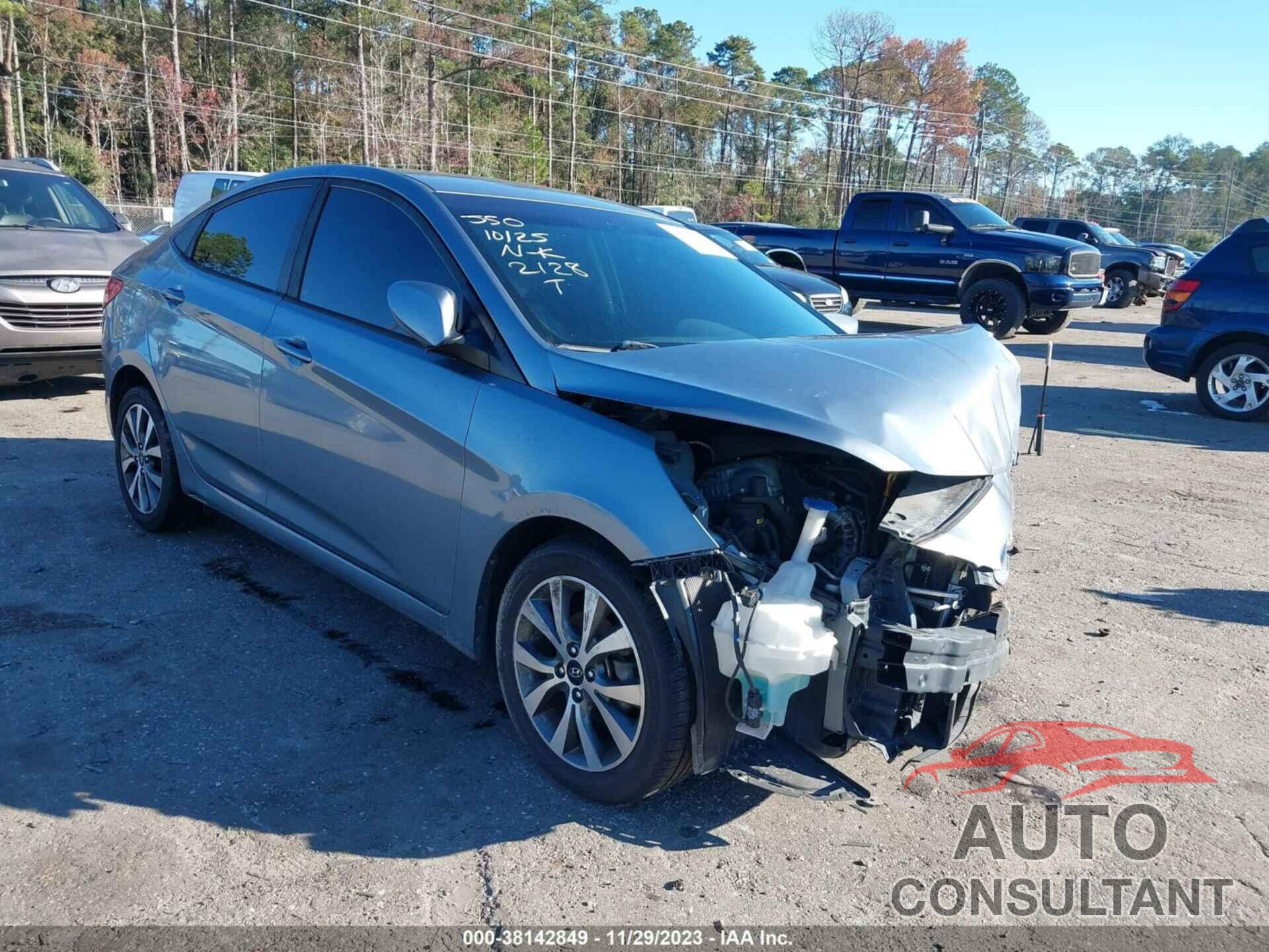 HYUNDAI ACCENT 2017 - KMHCT4AE1HU372128