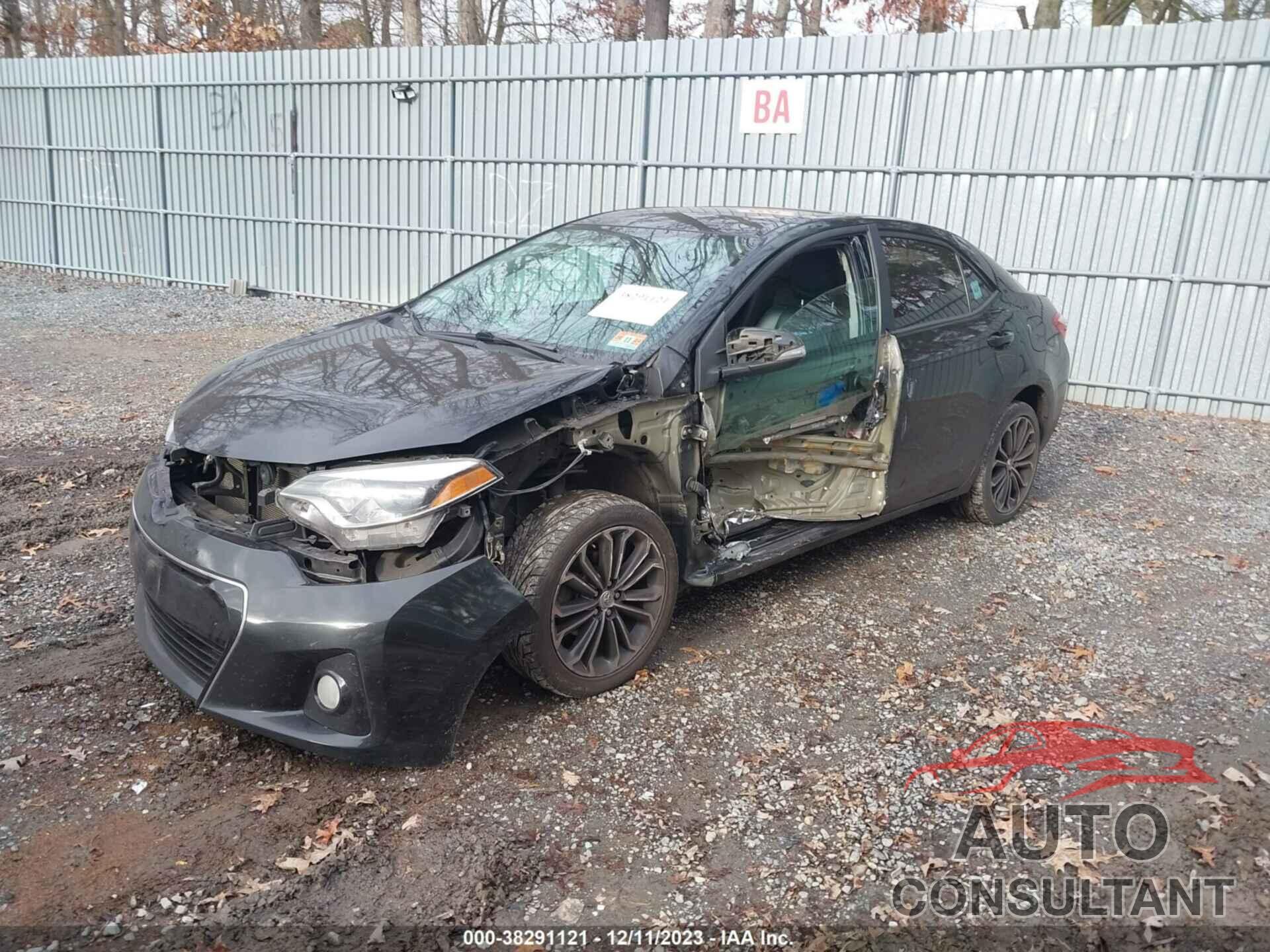 TOYOTA COROLLA 2016 - 2T1BURHE4GC717552