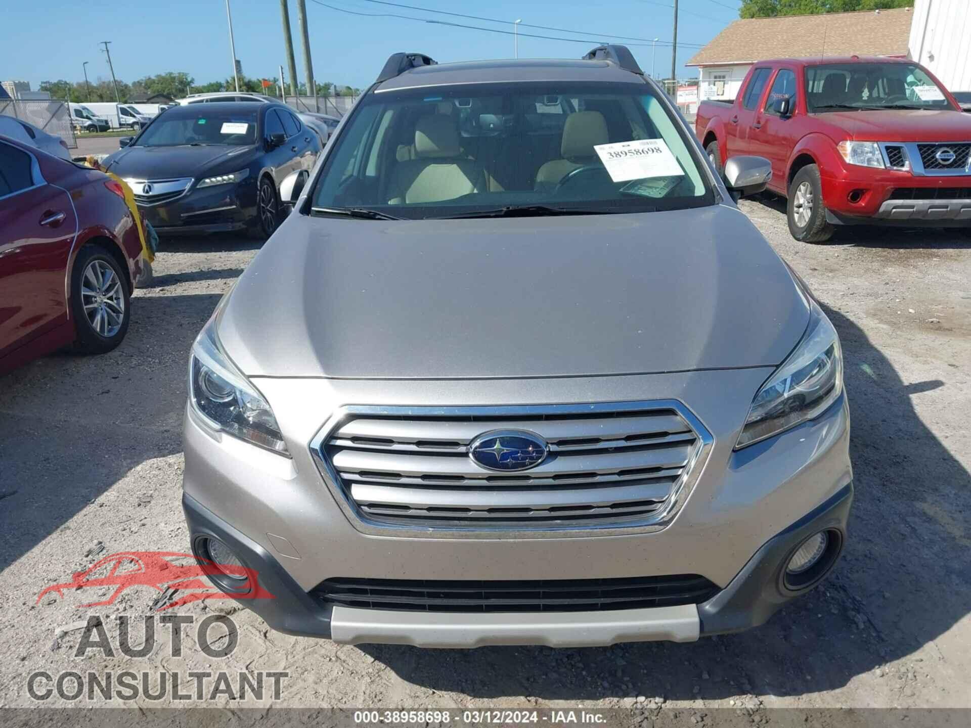 SUBARU OUTBACK 2017 - 4S4BSANC9H3312917