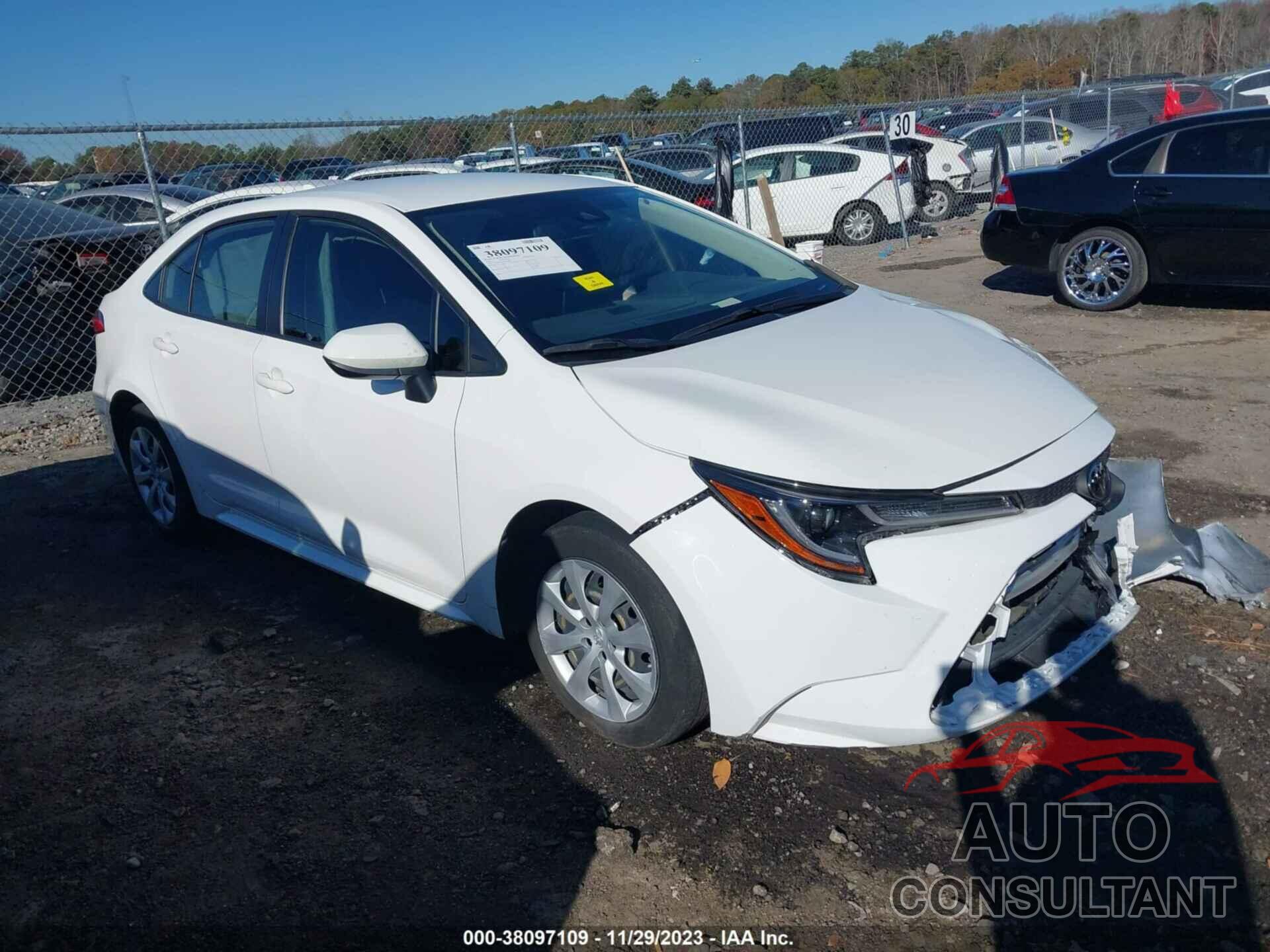 TOYOTA COROLLA 2020 - JTDEPRAE0LJ109623