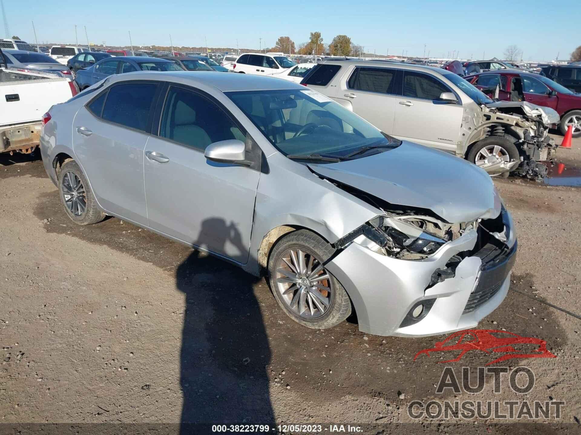 TOYOTA COROLLA 2015 - 5YFBURHE0FP233215