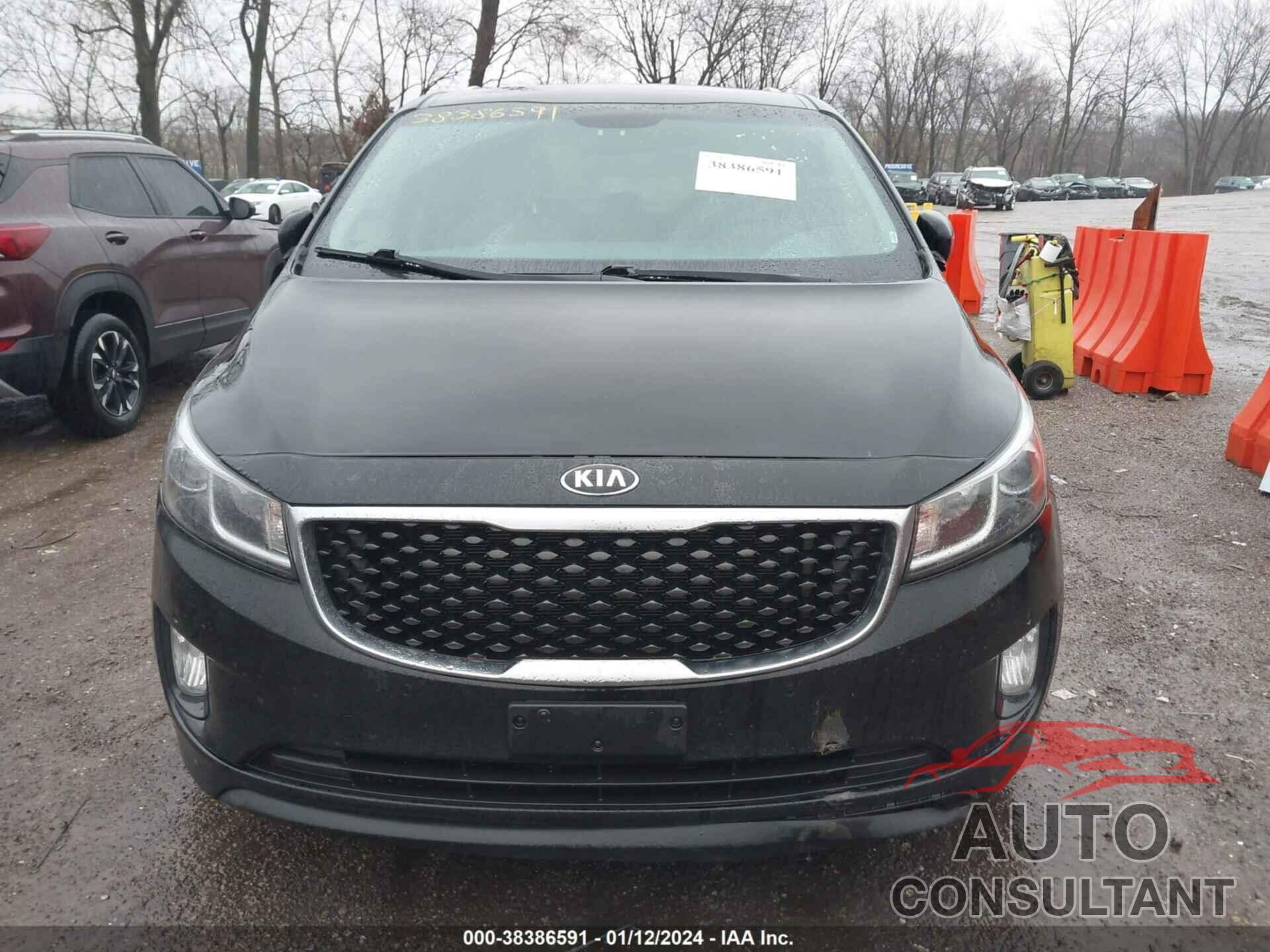 KIA SEDONA 2017 - KNDMC5C18H6263565