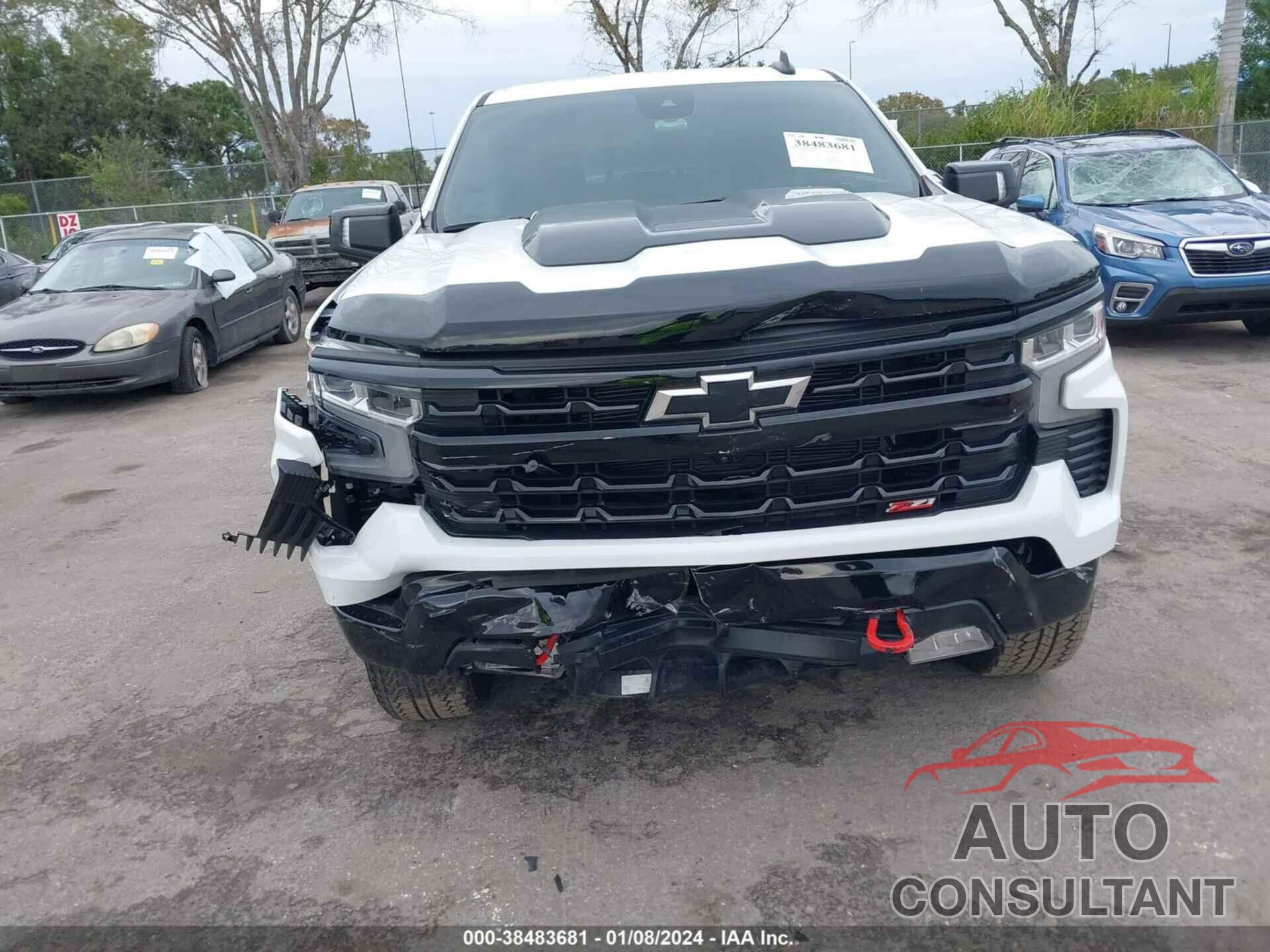 CHEVROLET SILVERADO 1500 2022 - 3GCUDFEL7NG583231