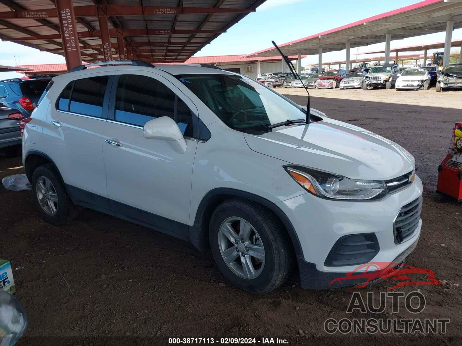 CHEVROLET TRAX 2017 - KL7CJLSB2HB218884