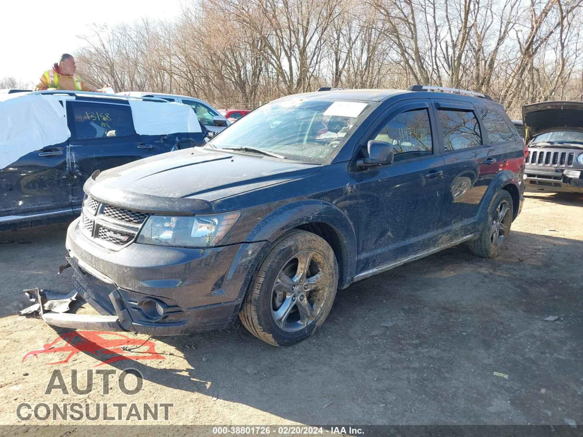 DODGE JOURNEY 2017 - 3C4PDDGG2HT620554