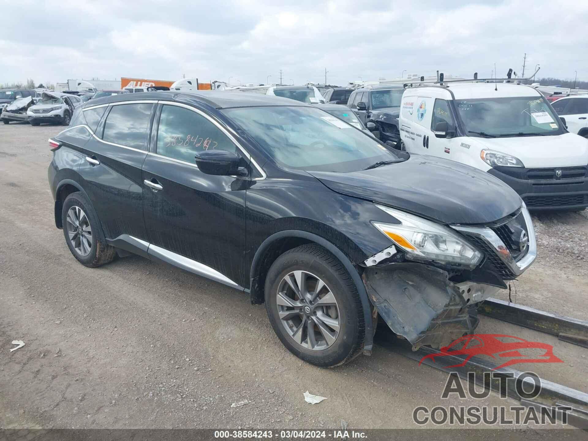 NISSAN MURANO 2017 - 5N1AZ2MH0HN201302