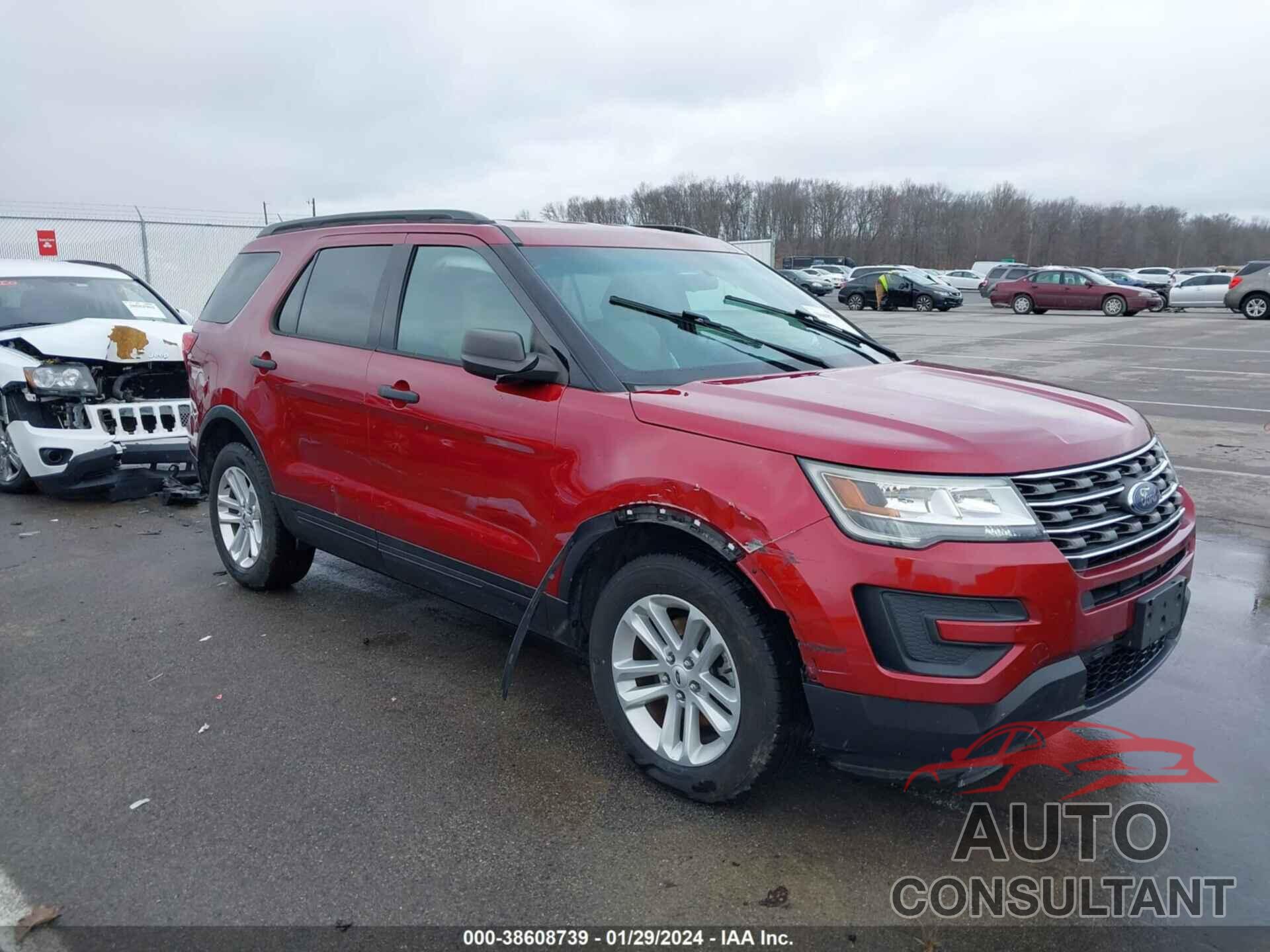 FORD EXPLORER 2017 - 1FM5K8B88HGA08914