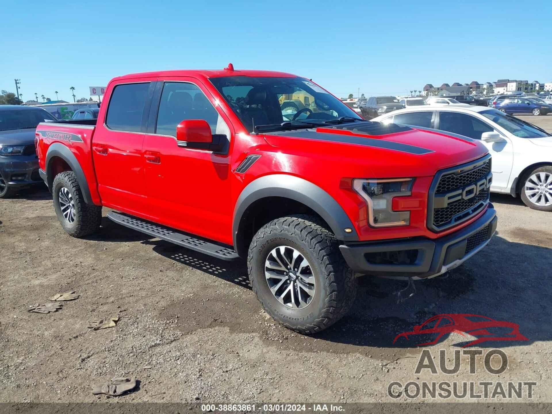 FORD F-150 2019 - 1FTFW1RG3KFC87302