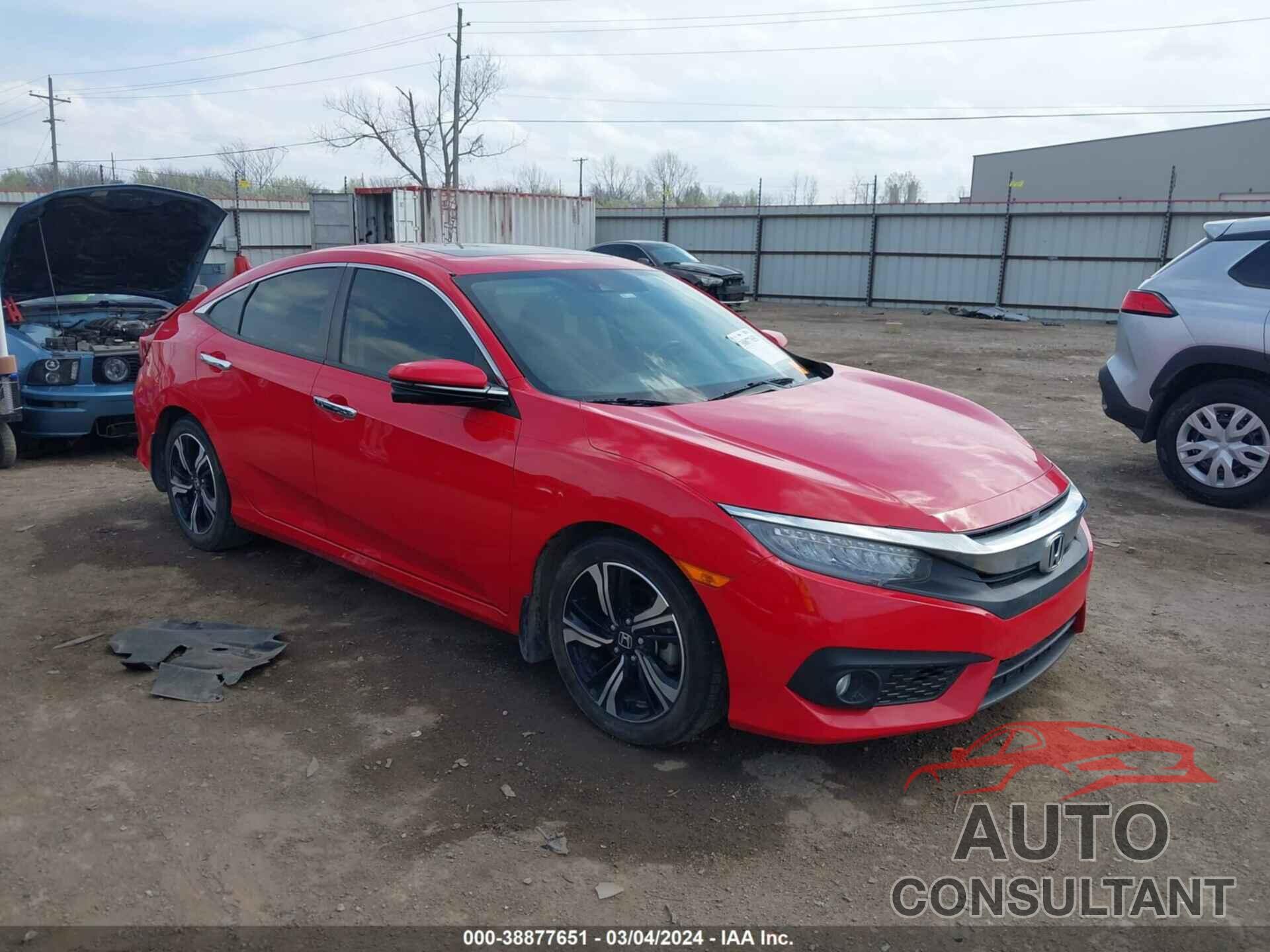 HONDA CIVIC 2018 - JHMFC1F97JX015499