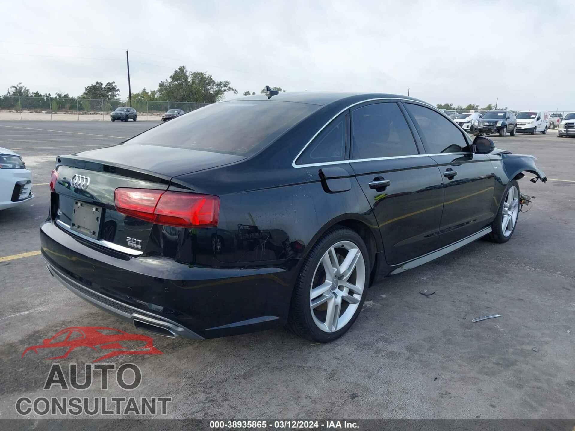 AUDI A6 2016 - WAUGFAFC0GN128754