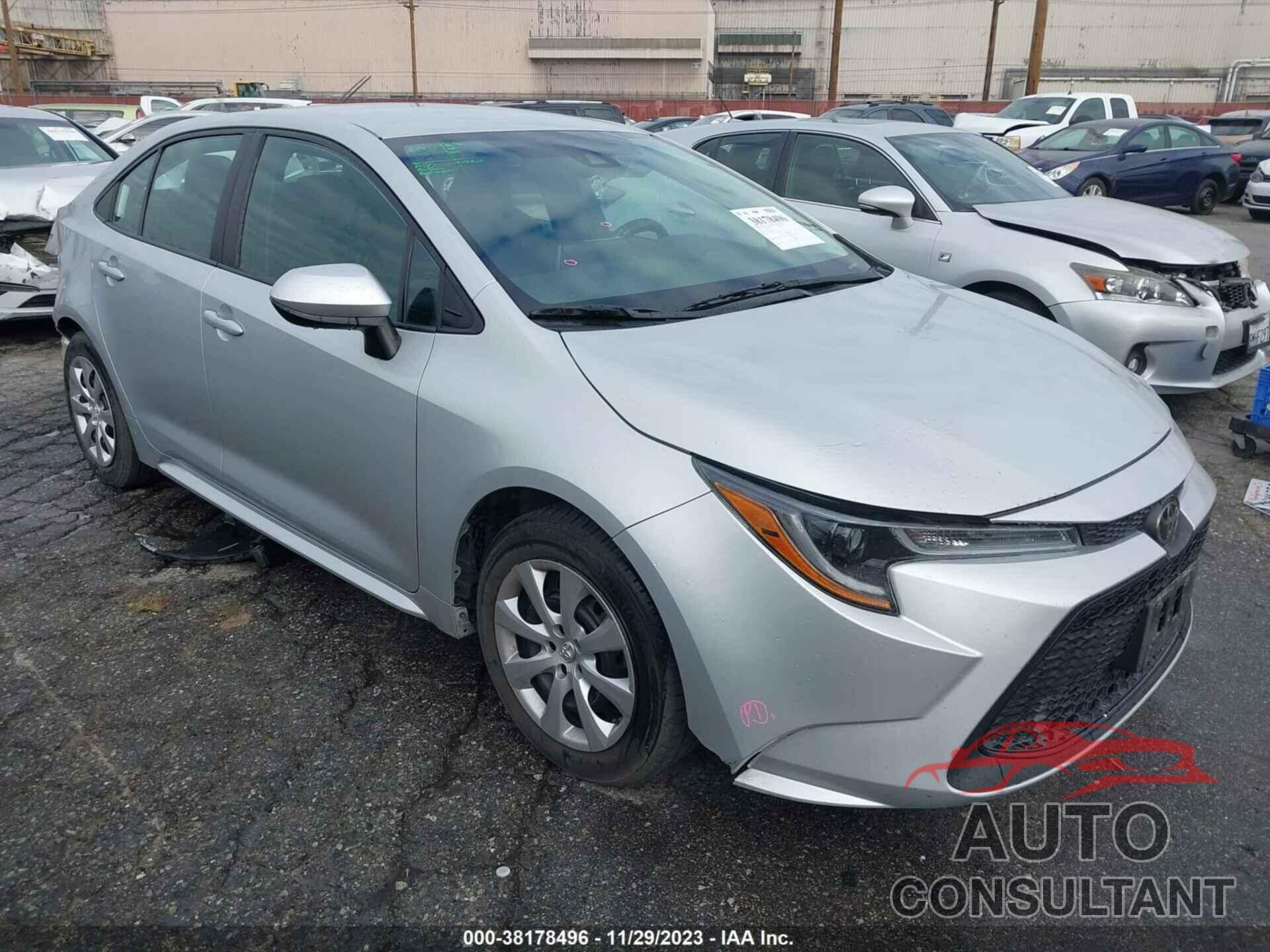 TOYOTA COROLLA 2020 - 5YFEPRAE7LP044670