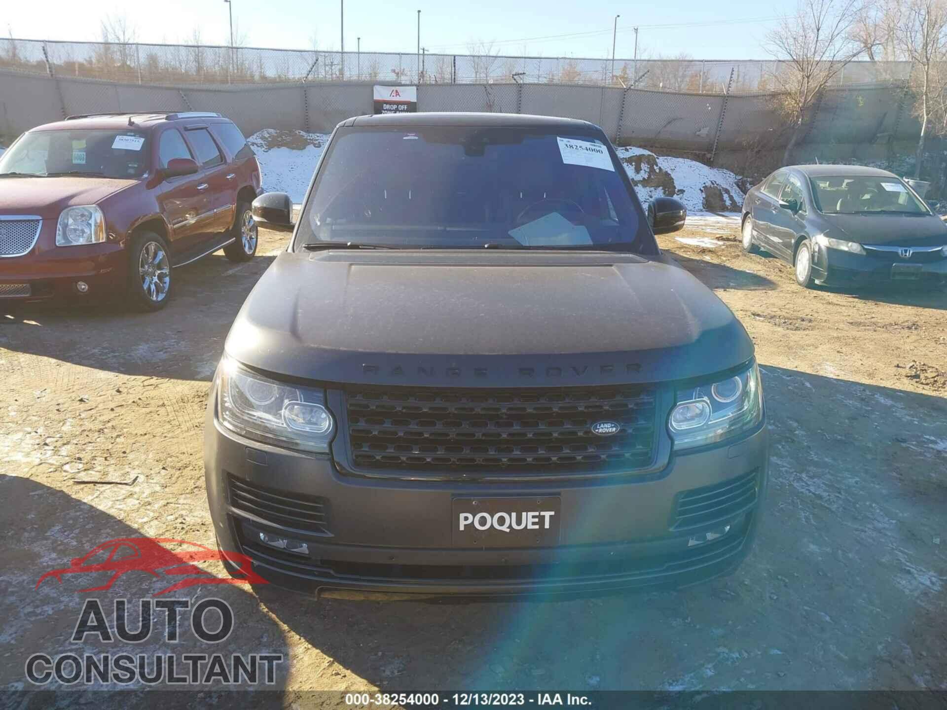 LAND ROVER RANGE ROVER 2017 - SALGS2FEXHA327351