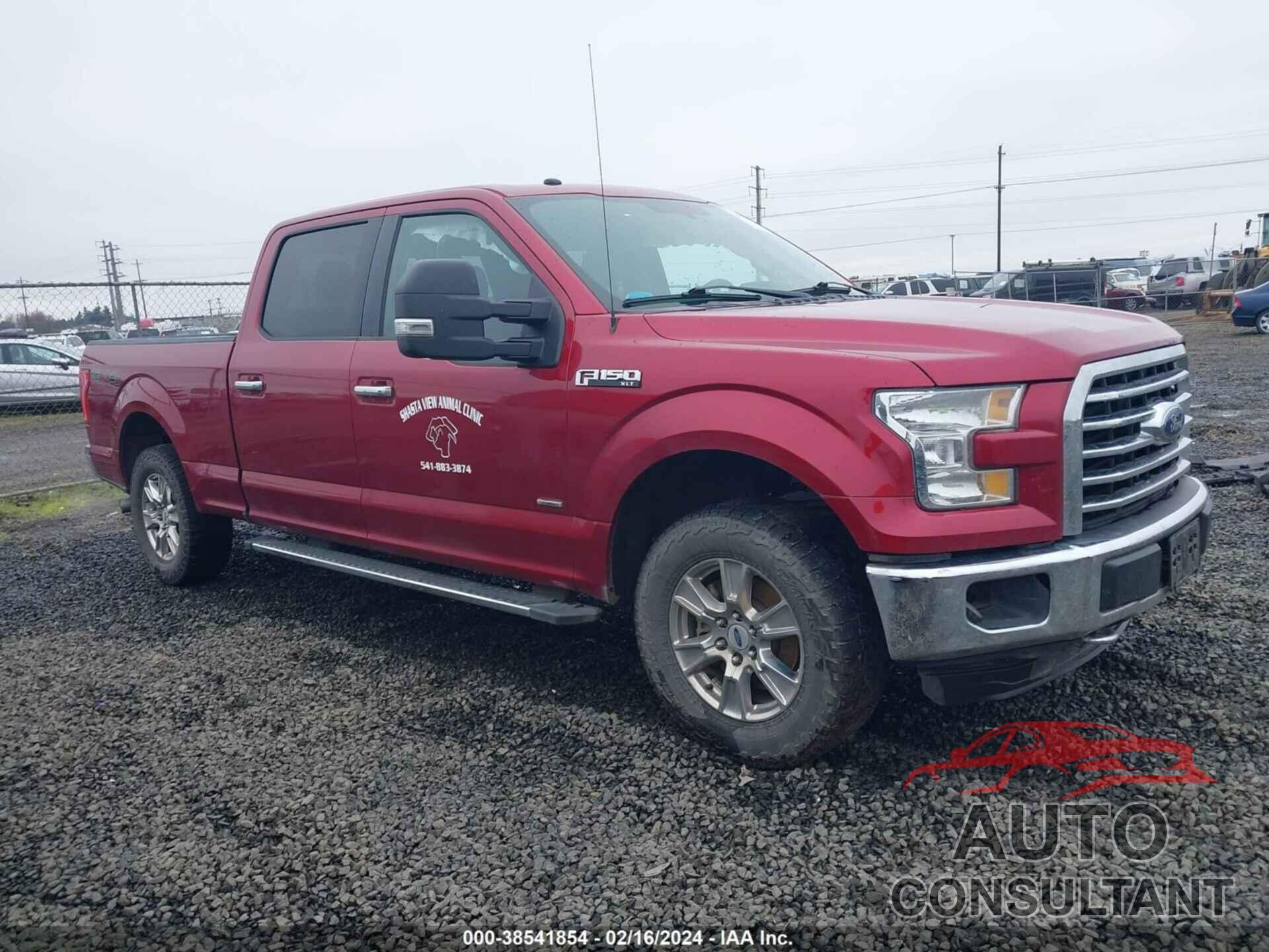 FORD F-150 2016 - 1FTFW1EG7GFC84352