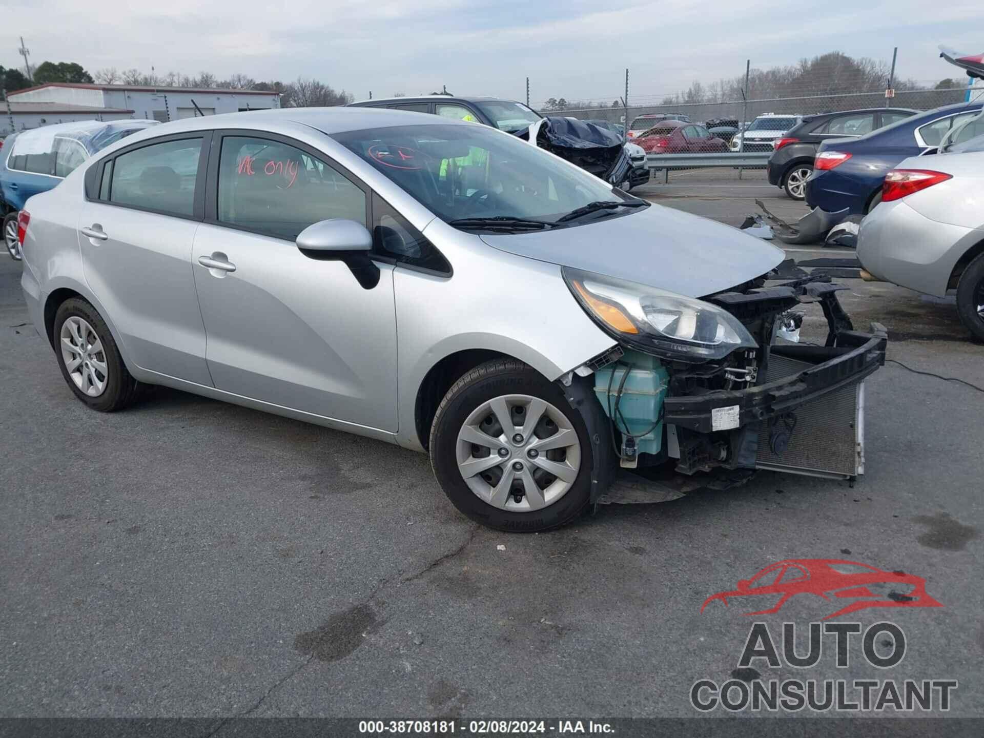 KIA RIO 2016 - KNADM4A36G6649182