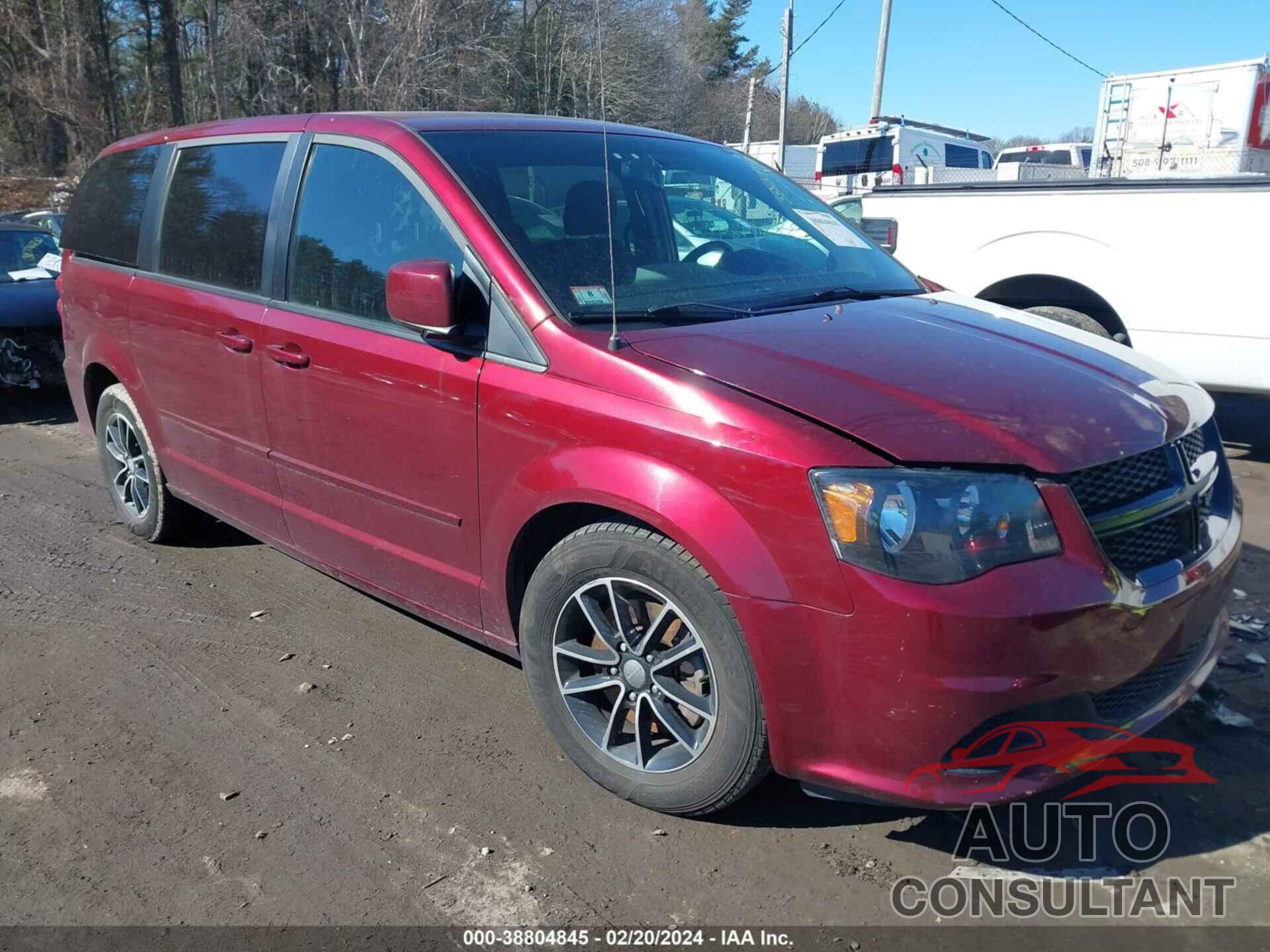 DODGE GRAND CARAVAN 2017 - 2C4RDGBGXHR855496