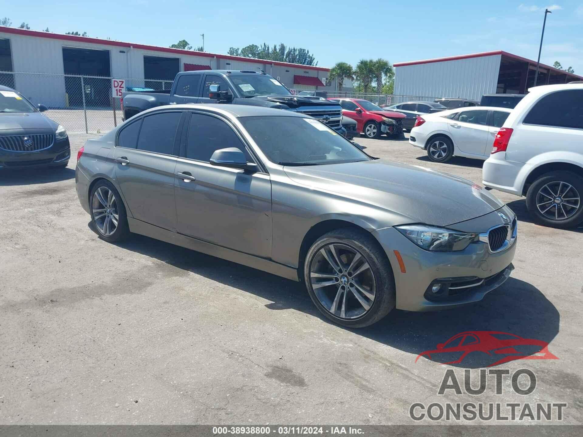 BMW 328I 2016 - WBA8E9G51GNT84326
