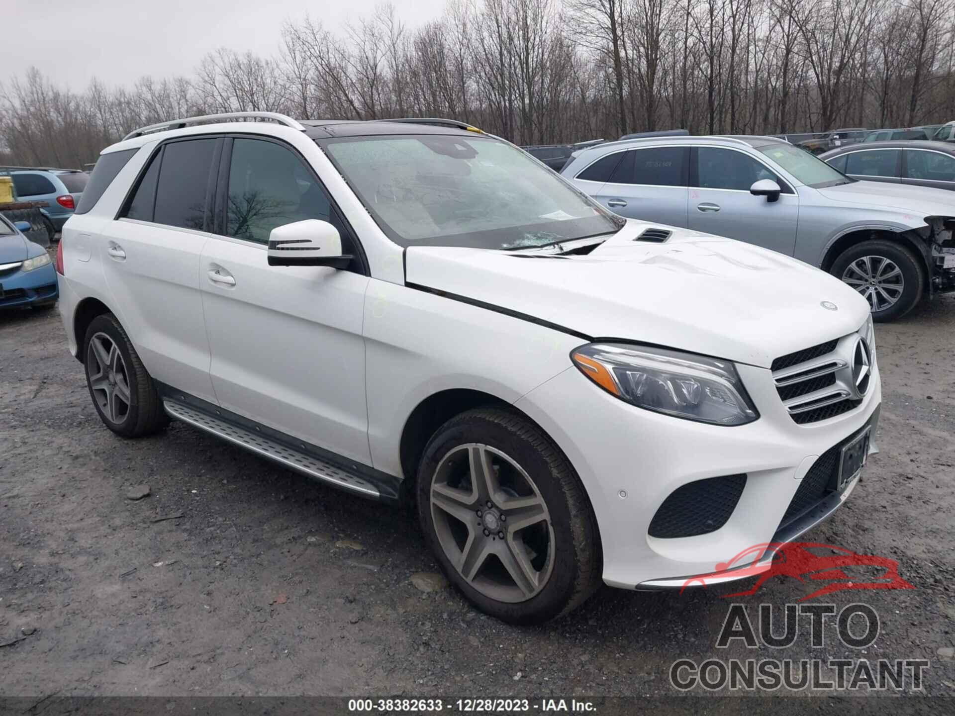 MERCEDES-BENZ GLE 400 2016 - 4JGDA5GB6GA723774