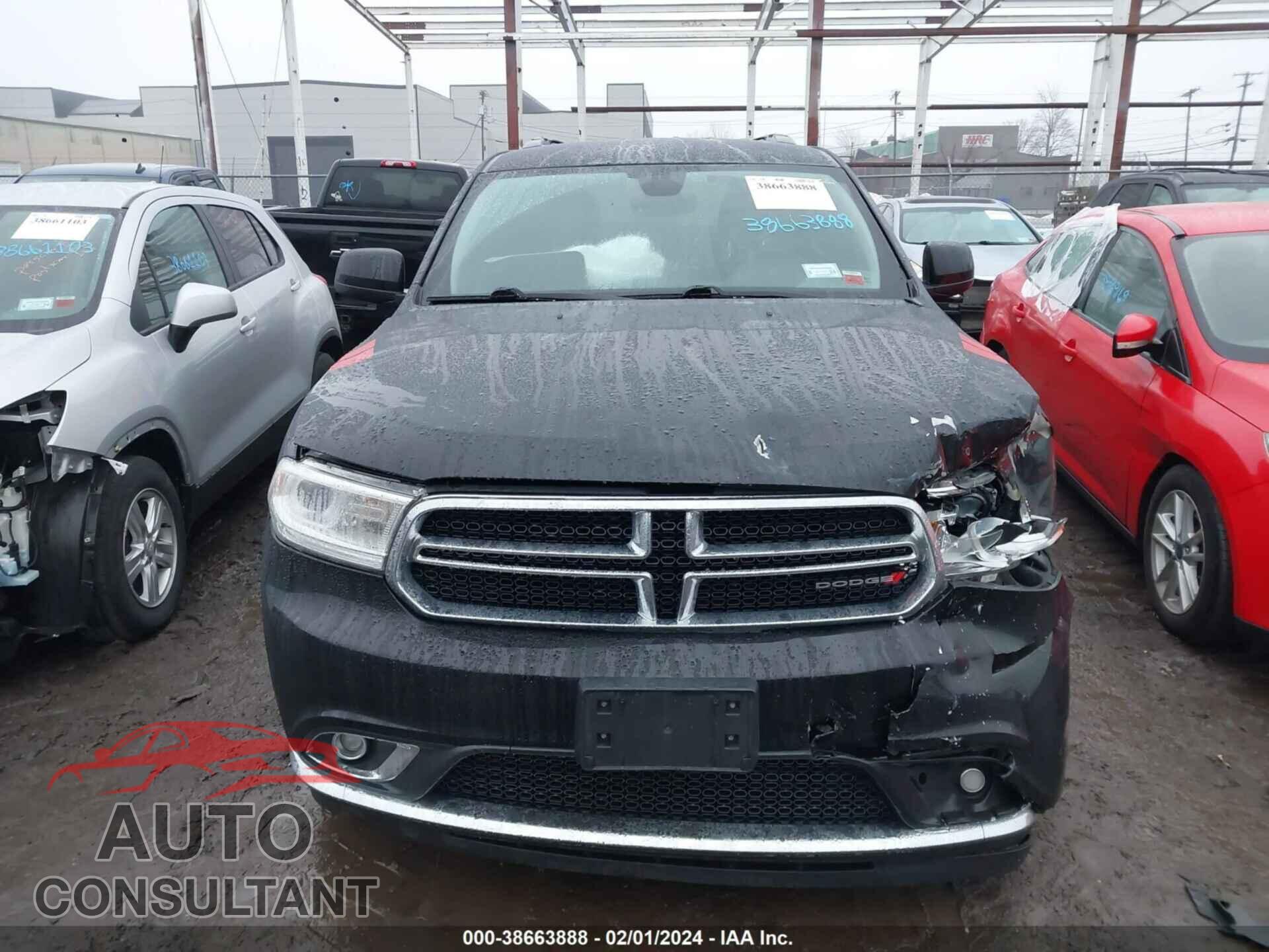 DODGE DURANGO 2017 - 1C4RDJAG8HC860879