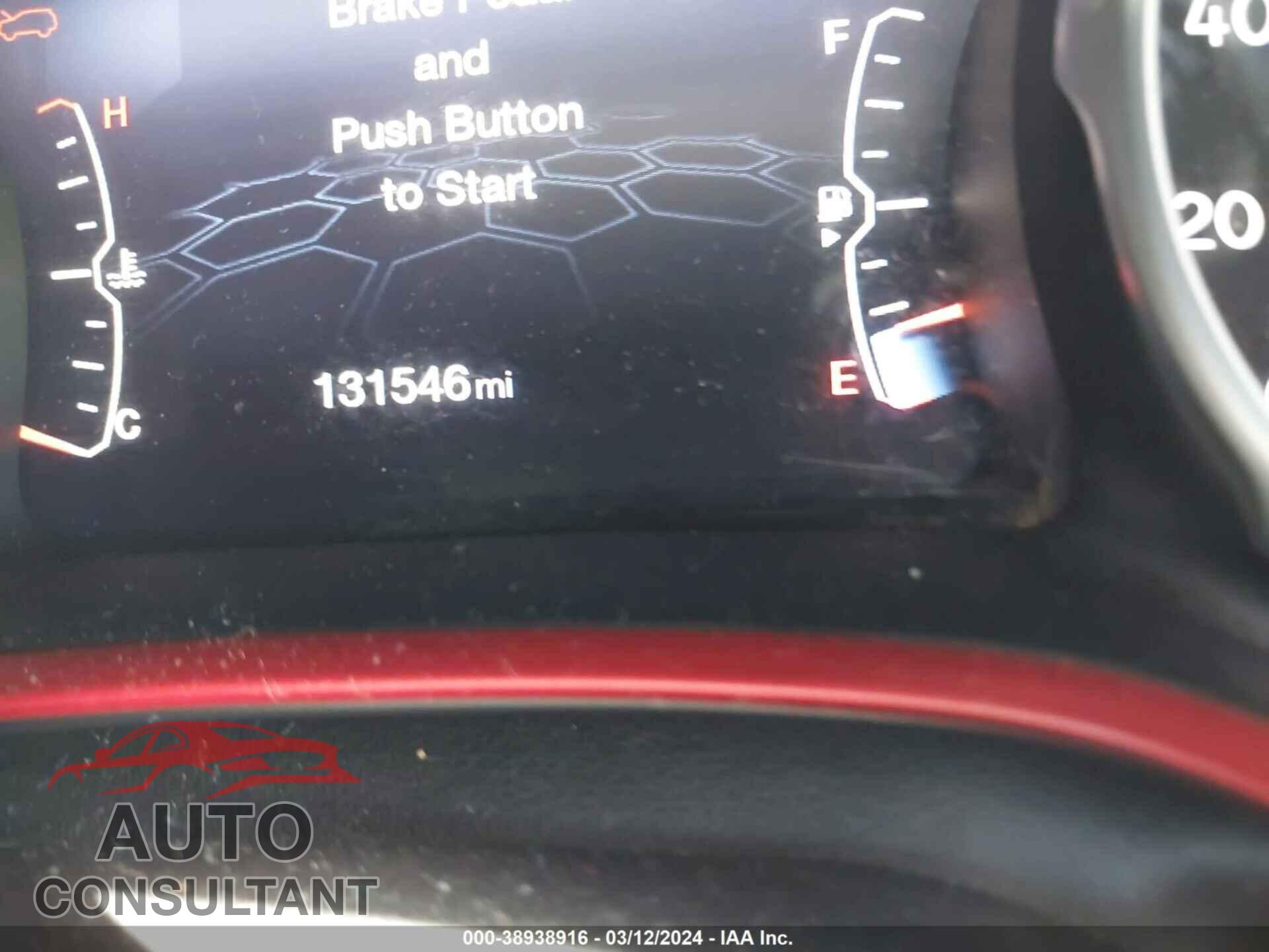JEEP COMPASS 2017 - 3C4NJDDBXHT607429