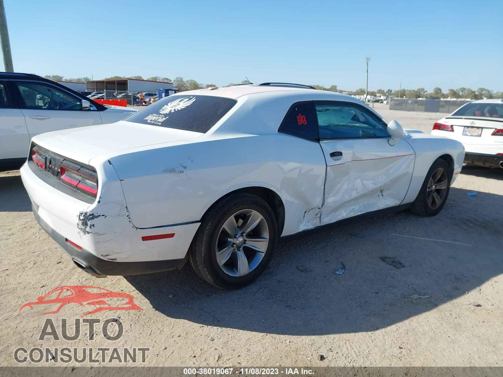 DODGE CHALLENGER 2016 - 2C3CDZAG6GH183738