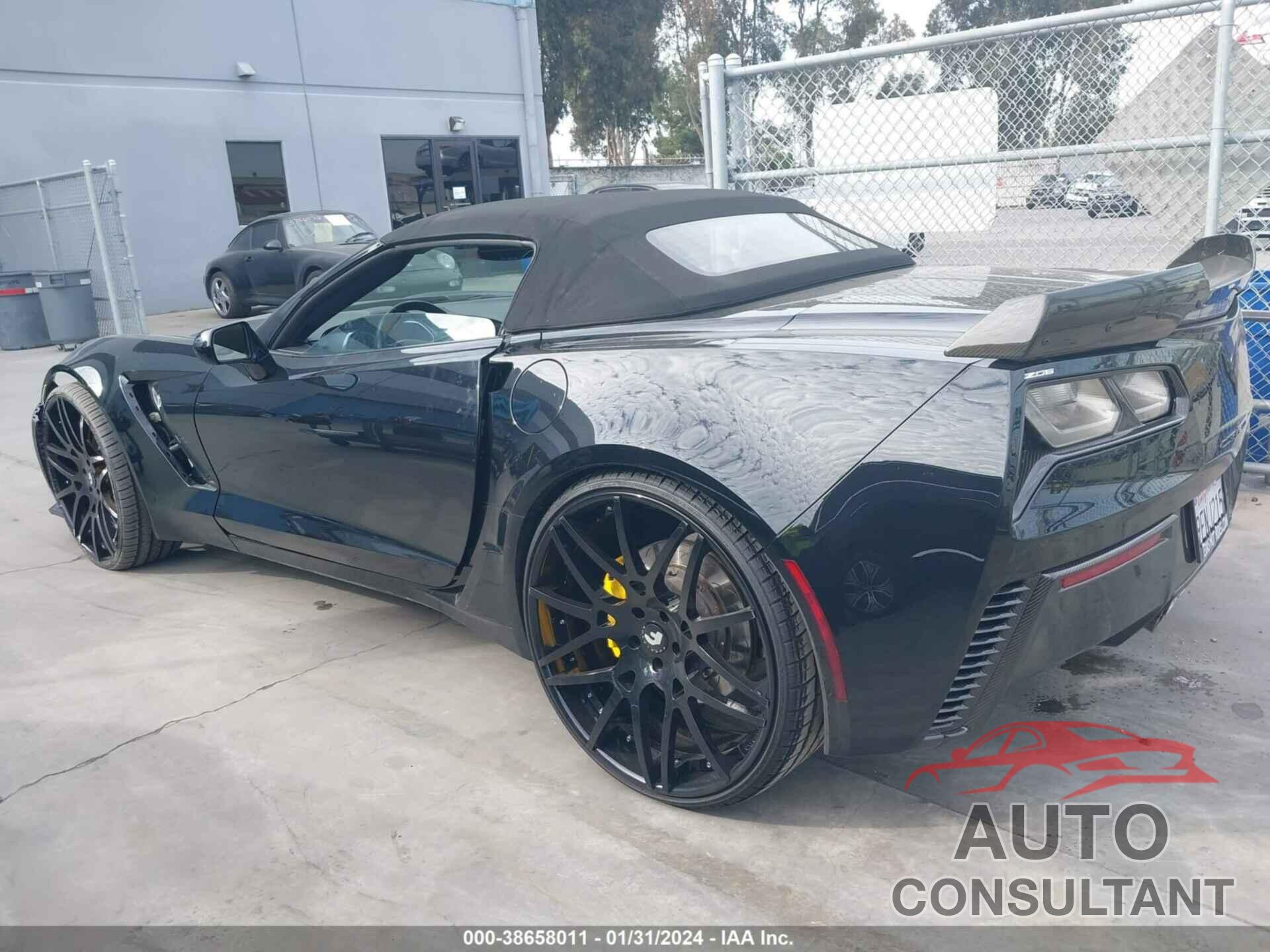 CHEVROLET CORVETTE 2016 - 1G1YS3D68G5606438