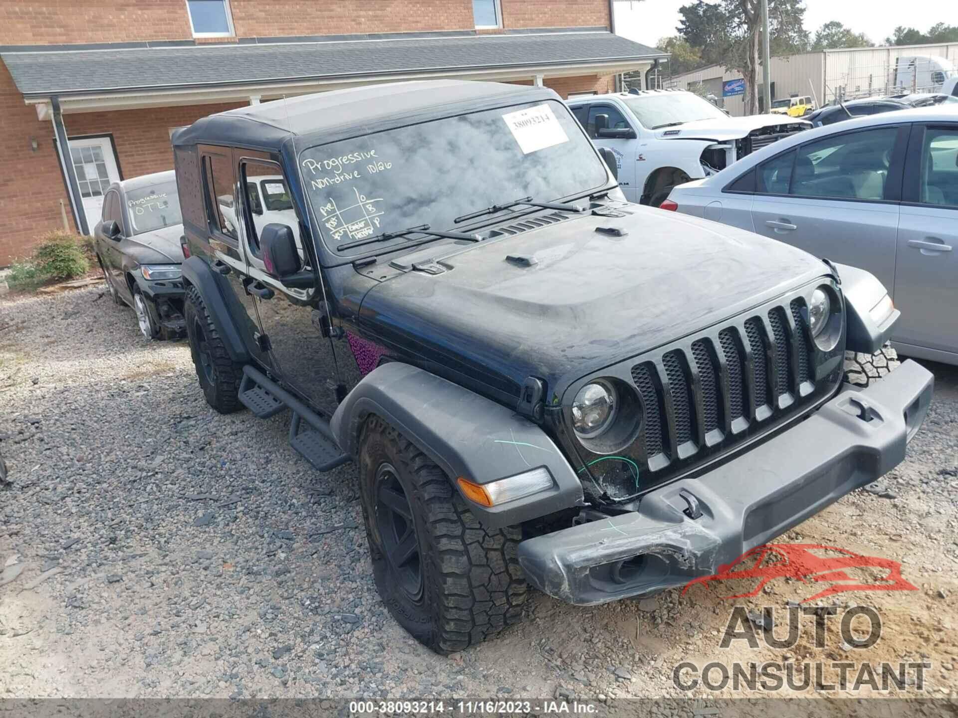 JEEP WRANGLER UNLIMITED 2022 - 1C4HJXDN9NW225388
