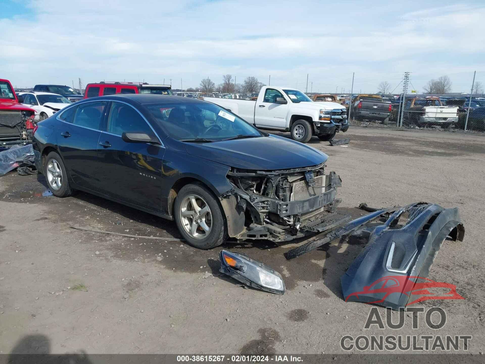 CHEVROLET MALIBU 2017 - 1G1ZB5ST3HF266524