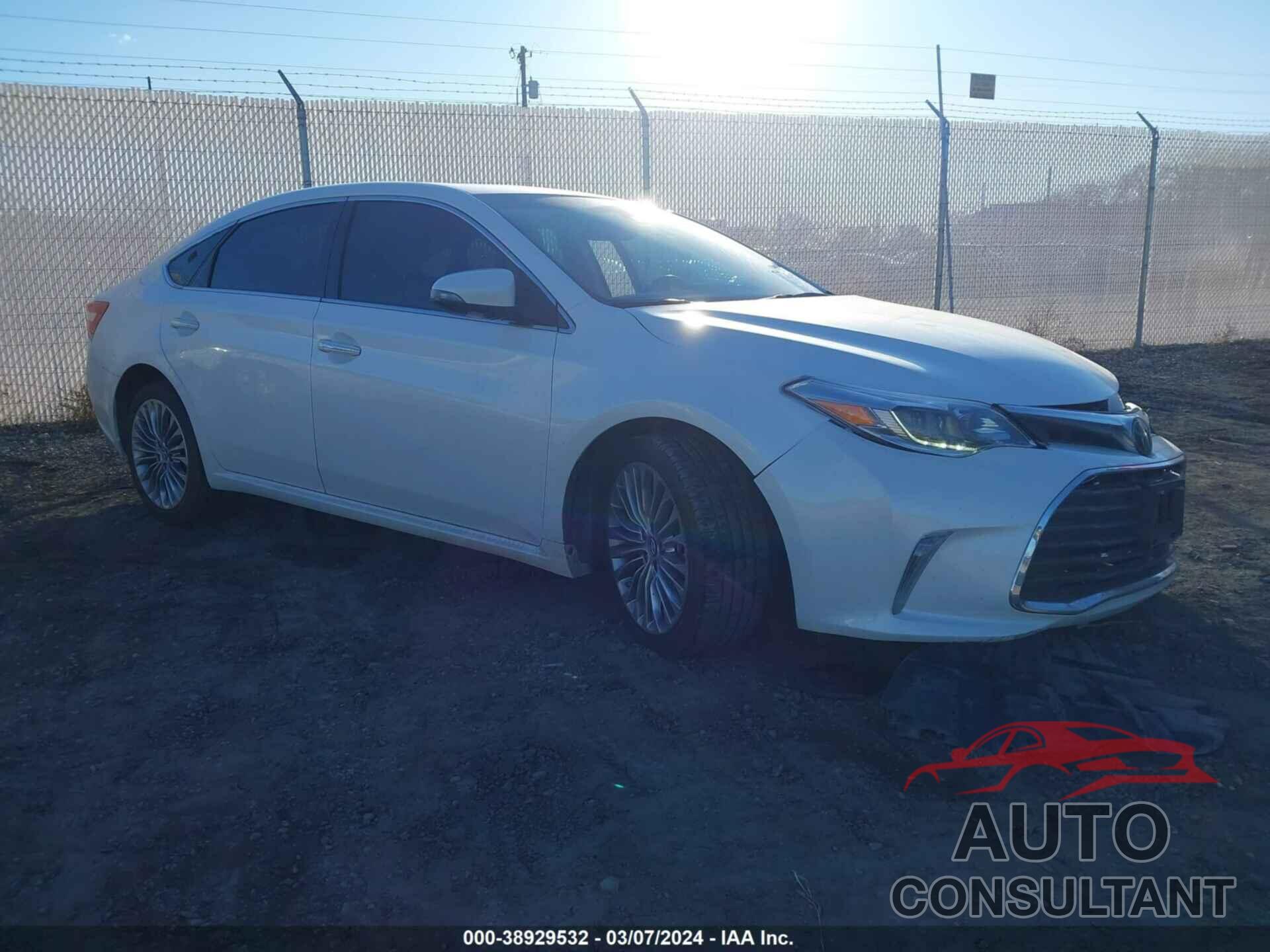 TOYOTA AVALON 2017 - 4T1BK1EB6HU243783