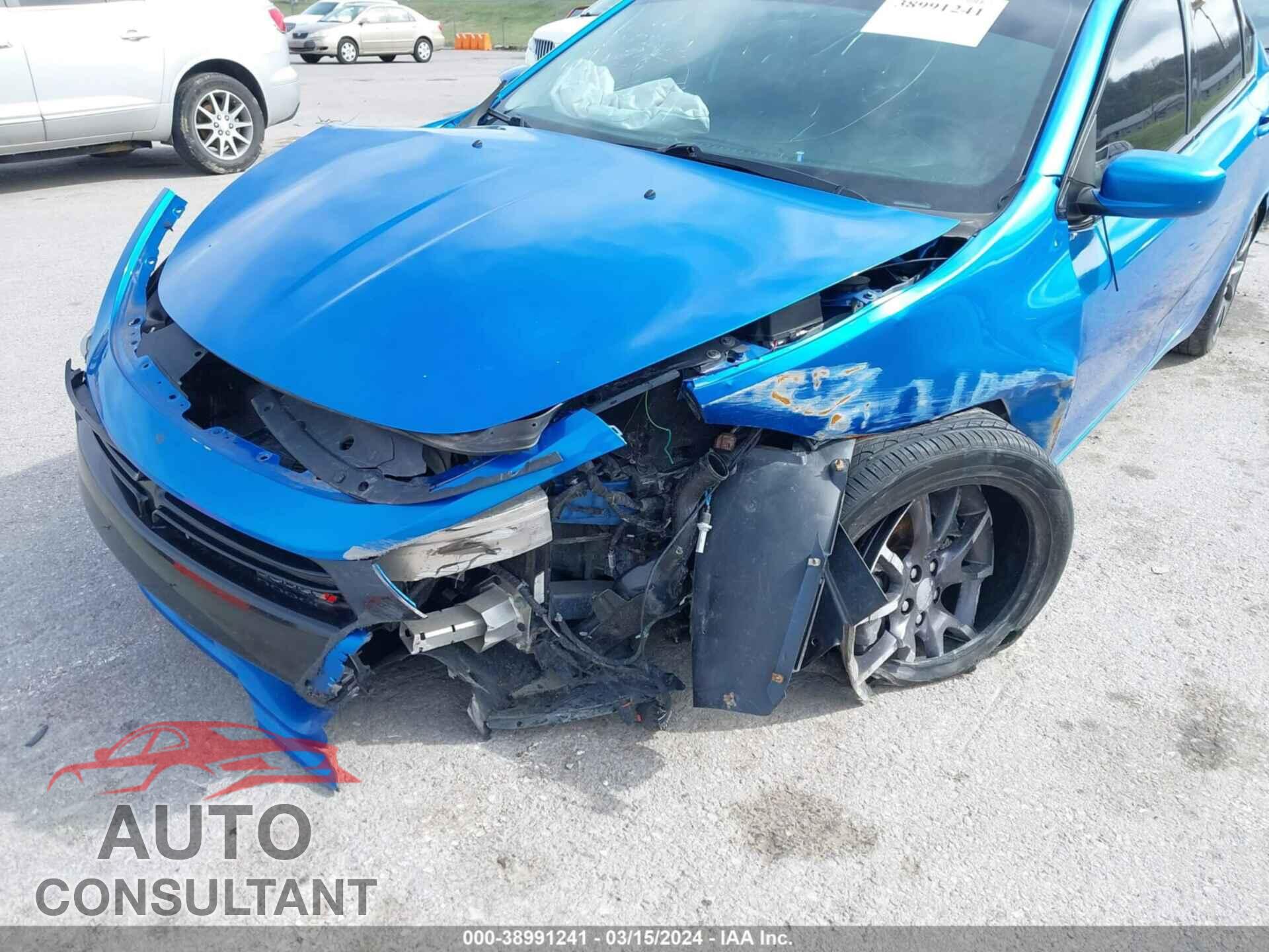 DODGE DART 2016 - 1C3CDFAA2GD516640