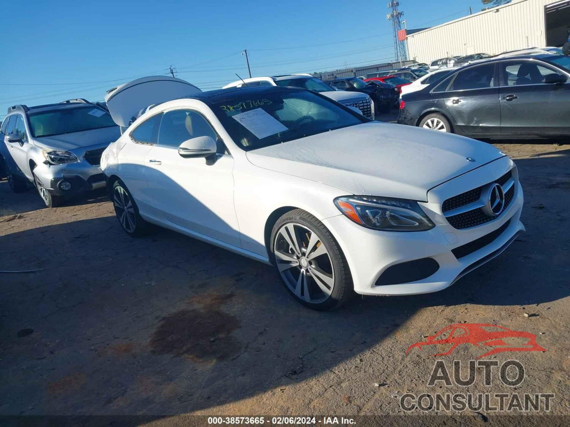 MERCEDES-BENZ C 300 2017 - WDDWJ4JB2HF445529