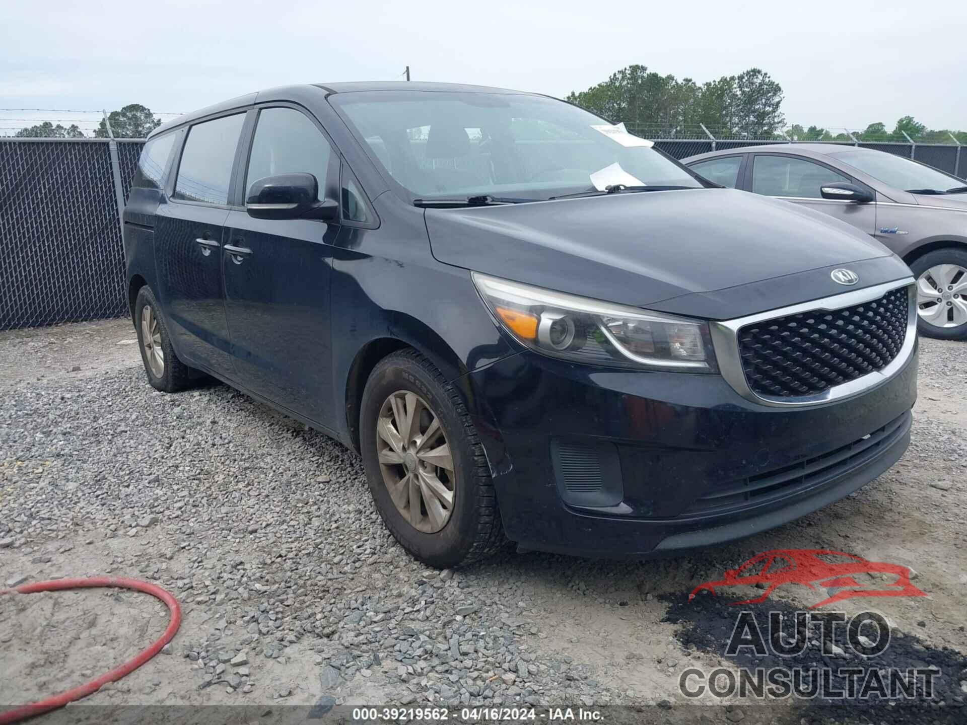 KIA SEDONA 2016 - KNDMA5C12G6172313