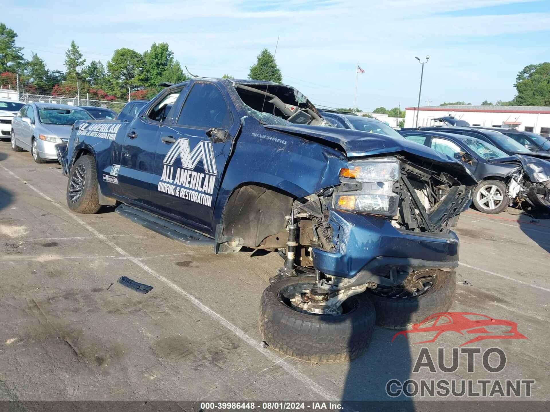 CHEVROLET SILVERADO 1500 2021 - 1GCRYBEHXMZ179059
