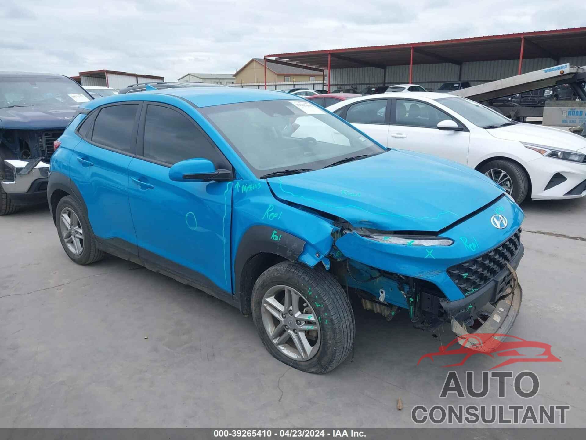 HYUNDAI KONA 2022 - KM8K22AB9NU803187