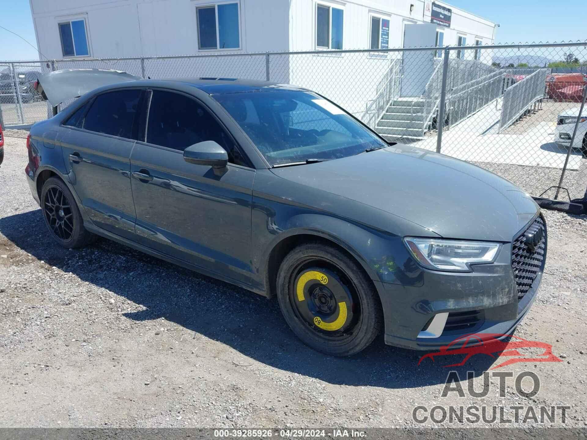 AUDI A3 2017 - WAUB8GFF5H1014680