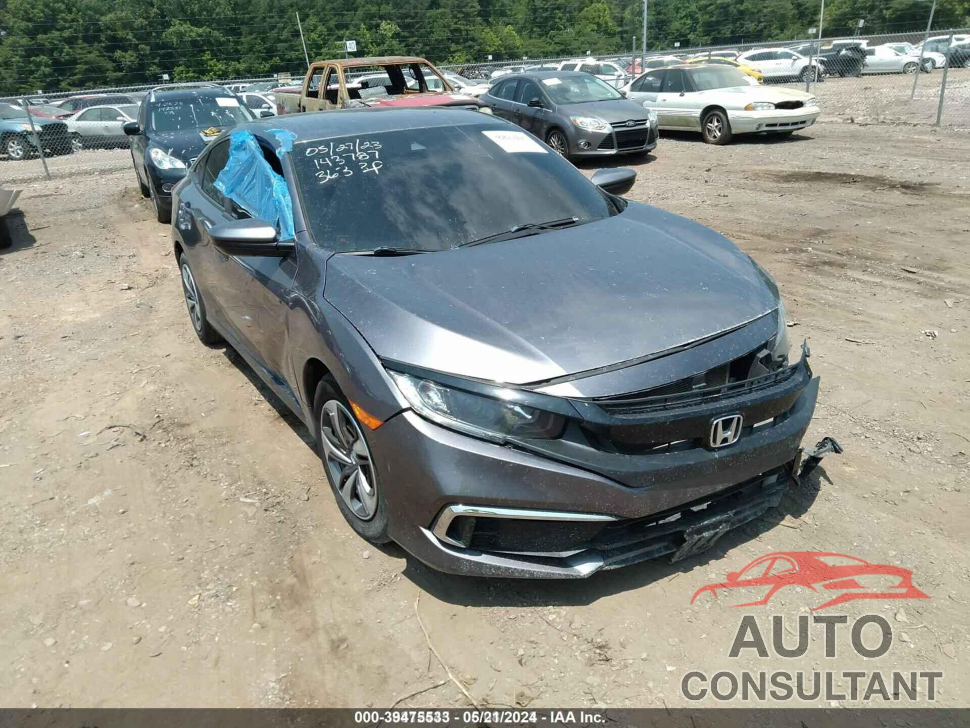 HONDA CIVIC 2020 - 19XFC2F60LE016610