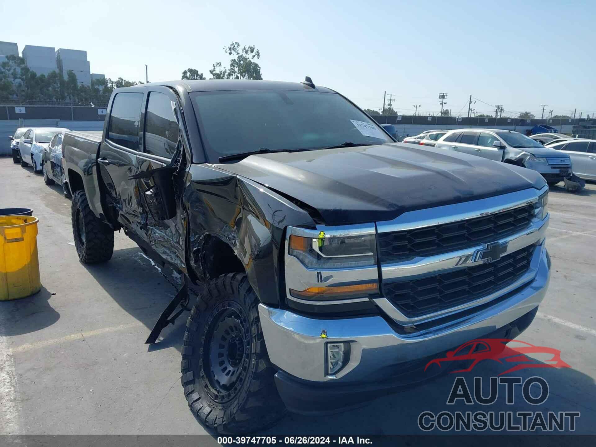 CHEVROLET SILVERADO 1500 2017 - 3GCPCREC2HG451015