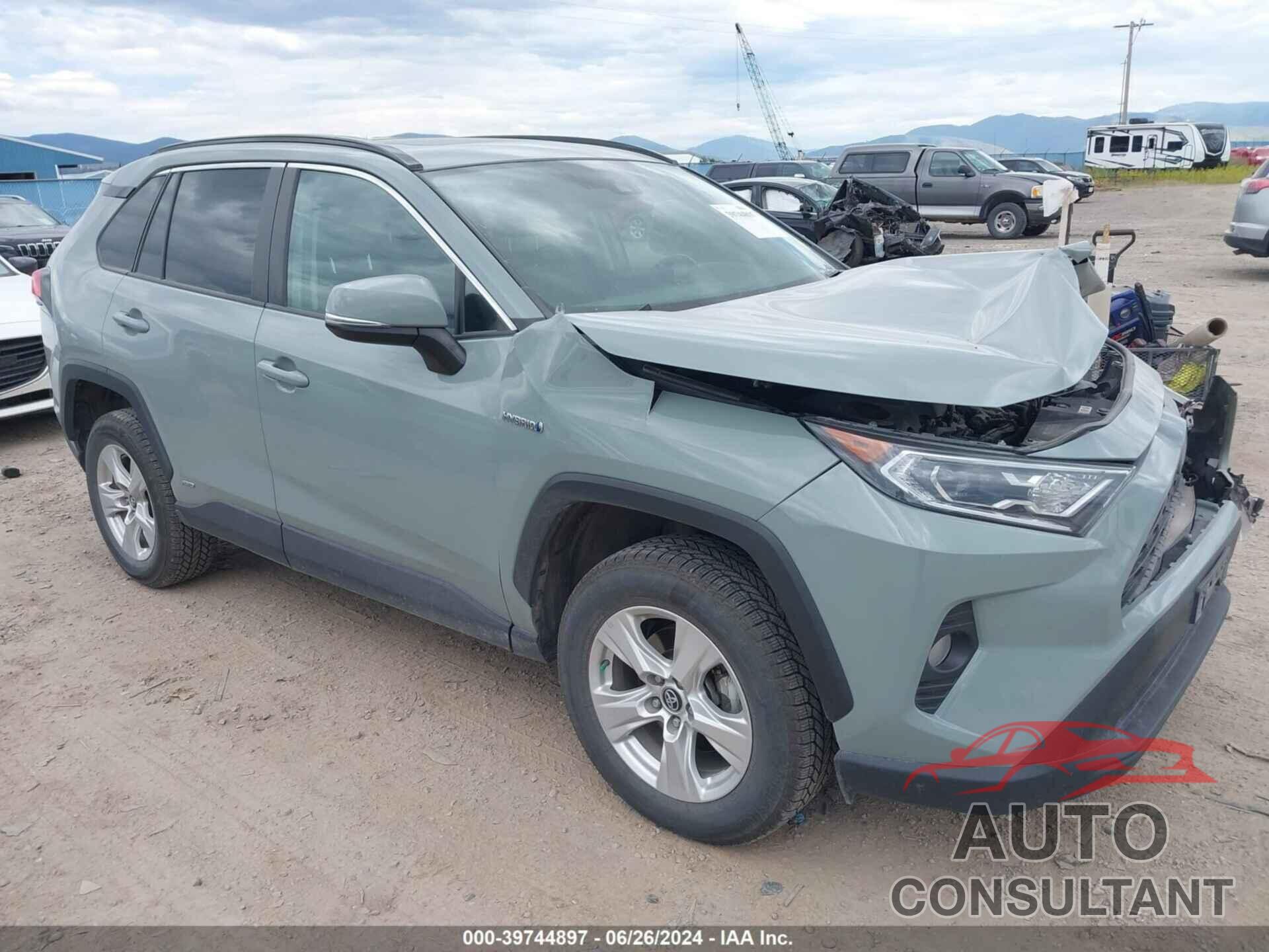 TOYOTA RAV4 HYBRID 2021 - 4T3R6RFV7MU012936