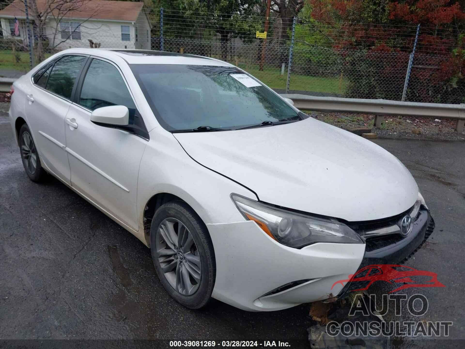 TOYOTA CAMRY 2016 - 4T1BF1FK1GU169710