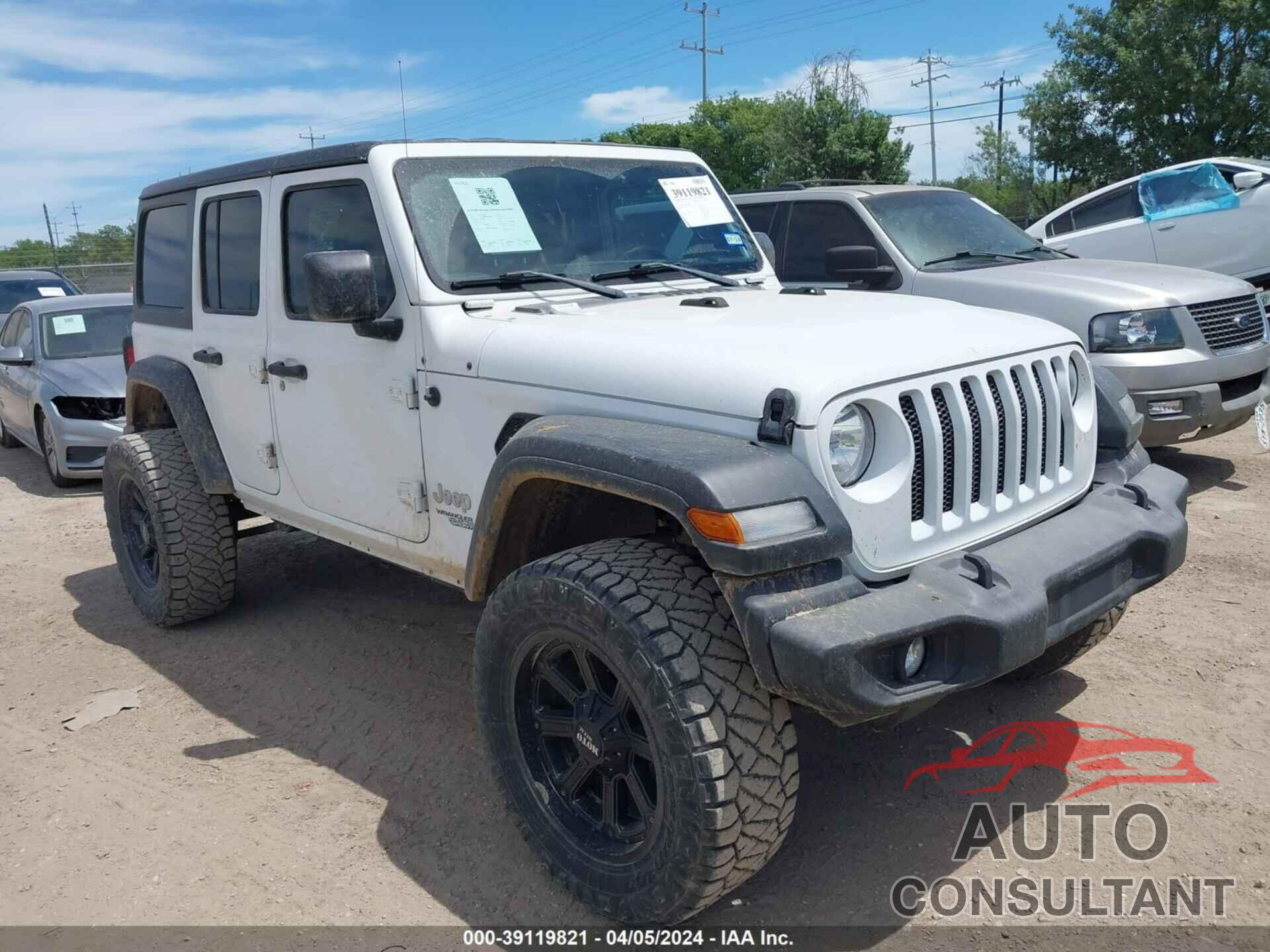 JEEP WRANGLER UNLIMITED 2018 - 1C4HJXDG0JW303987